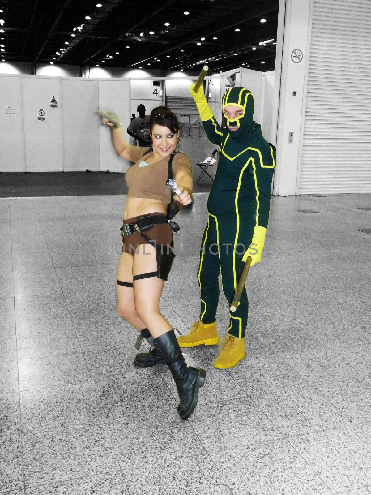 LONDON - May 30: Cosplay Event At Excel Center  May 30th, 2010 in London, England.