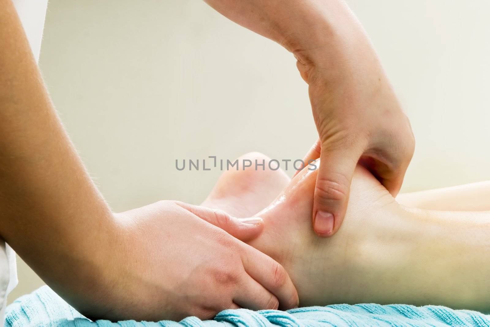 Foot massage, a little taste of luxury.