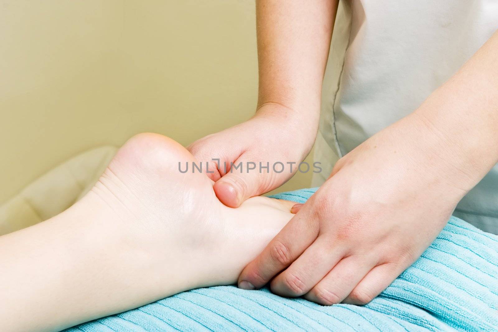 Foot massage, a little taste of luxury.