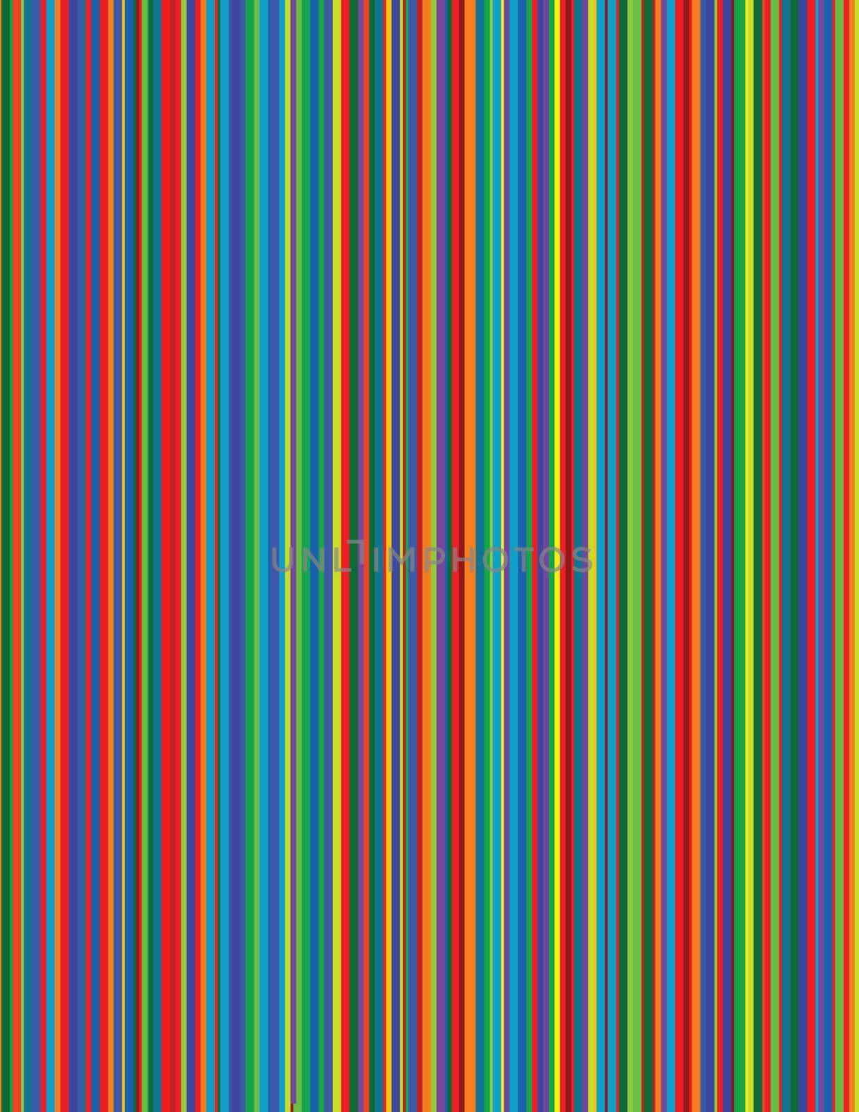 A vector image of bright pinstripes.