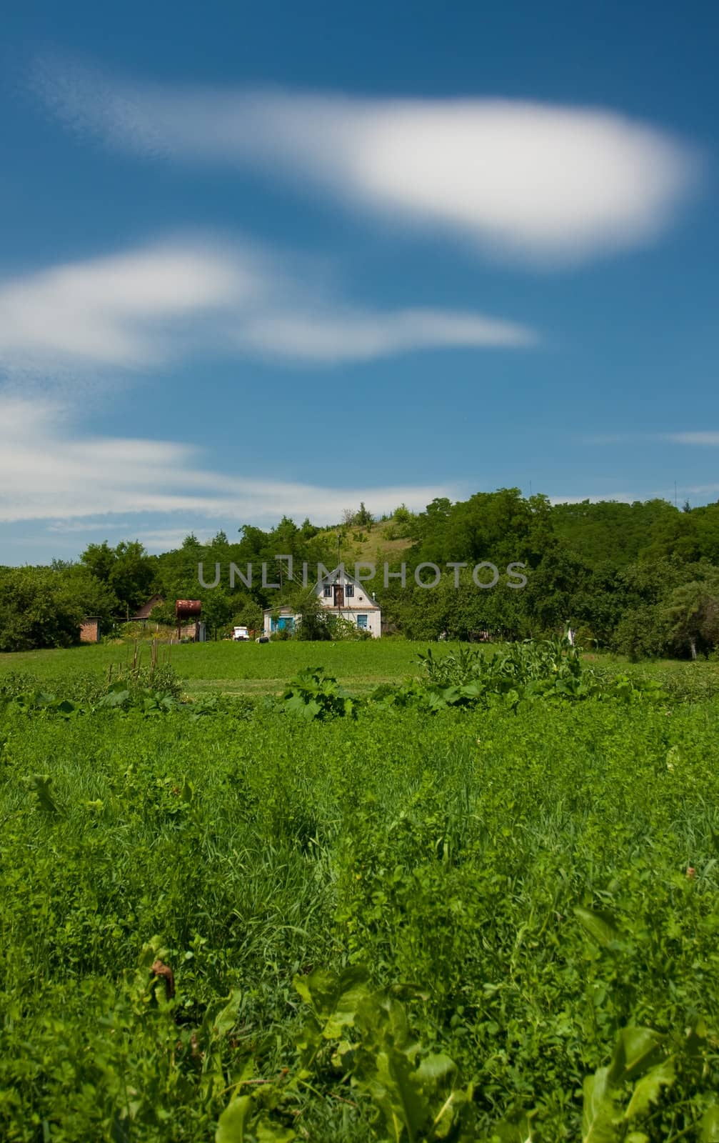 little private house in the village
