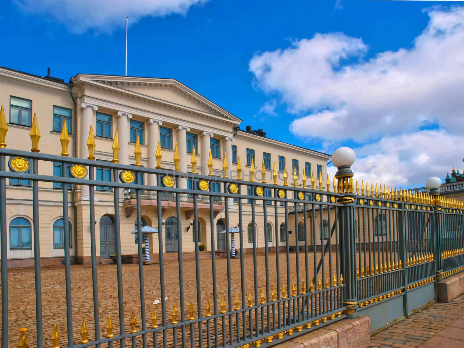 Presidential Palace in Helsinki  by dotweb