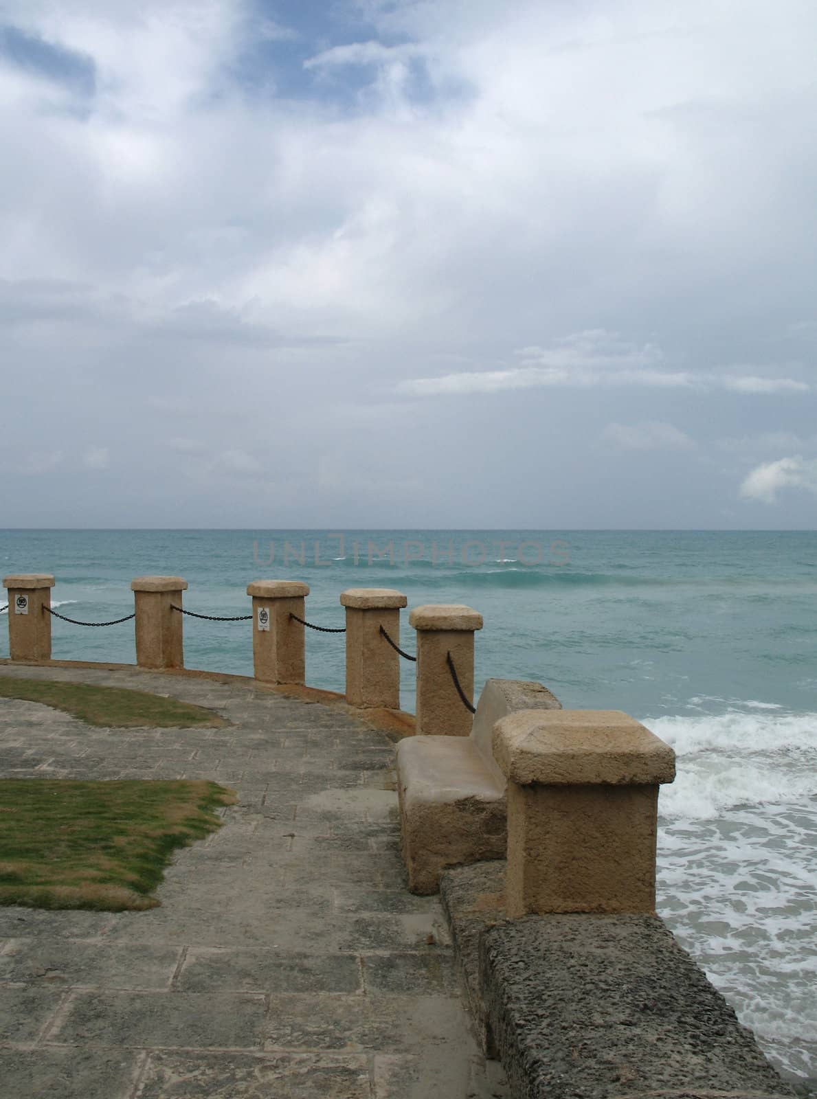 tropical ocean view