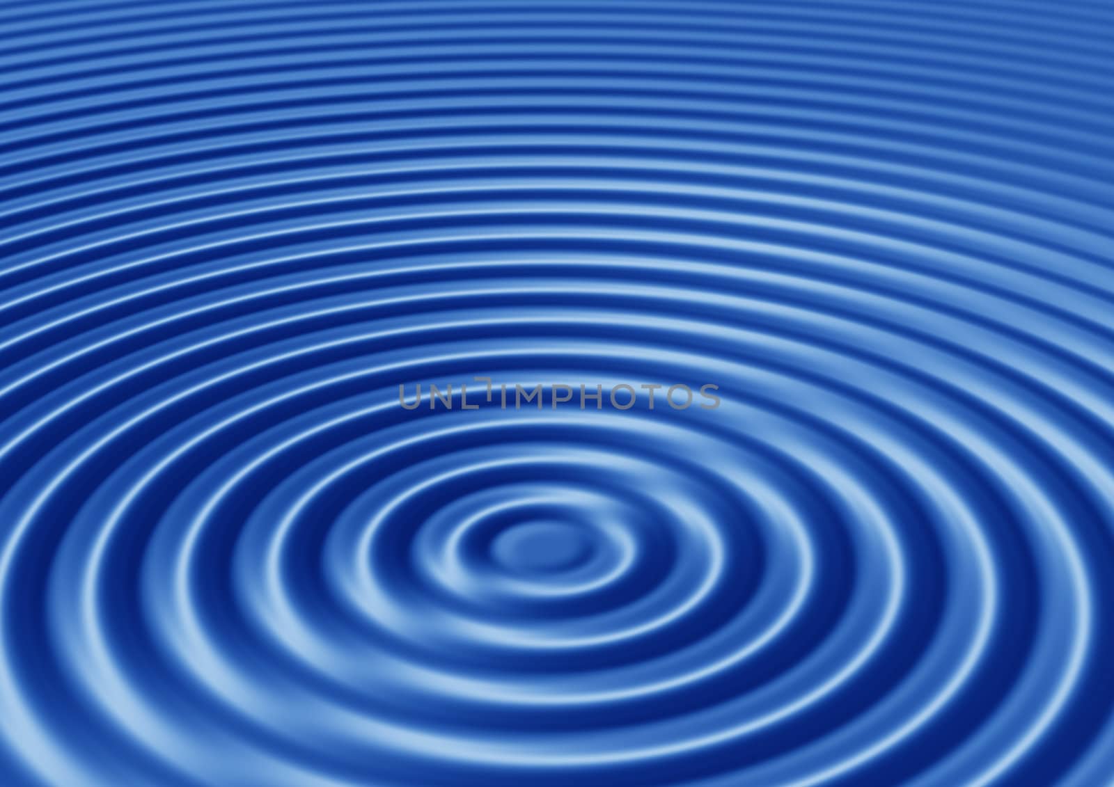 
elegant abstract concentric blue ripples with interference