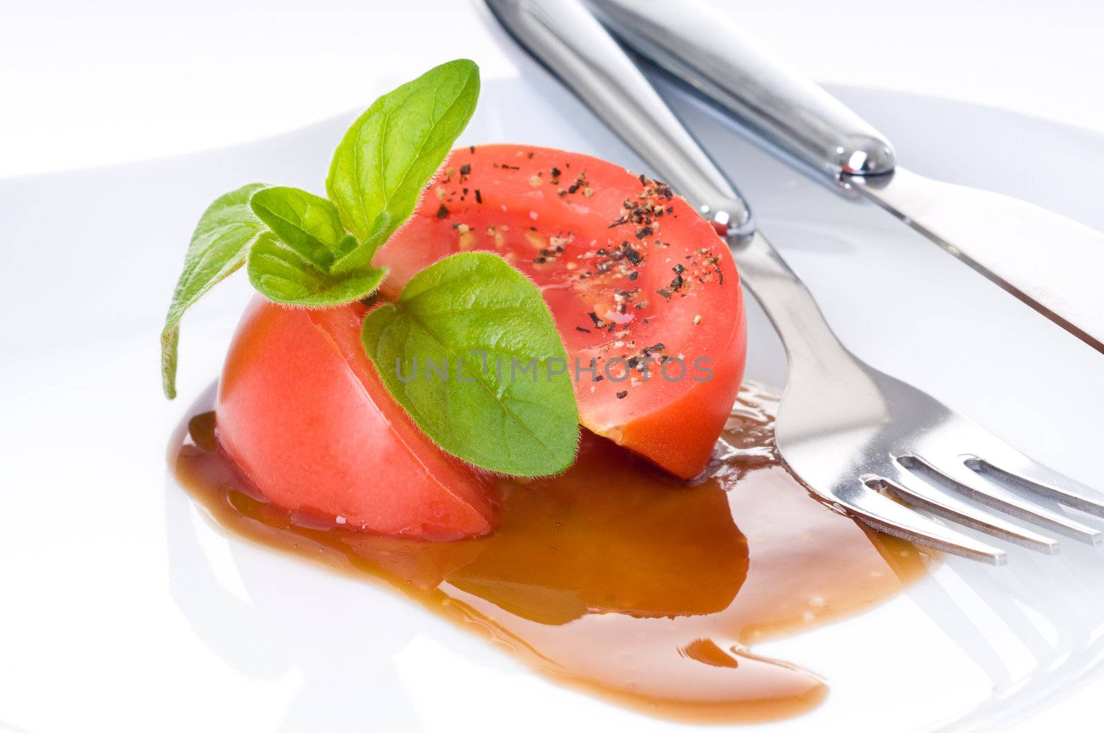 Tomato and Basil by billberryphotography