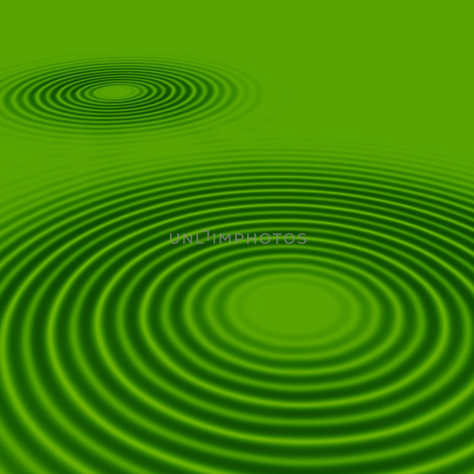 smooth green rippled background 