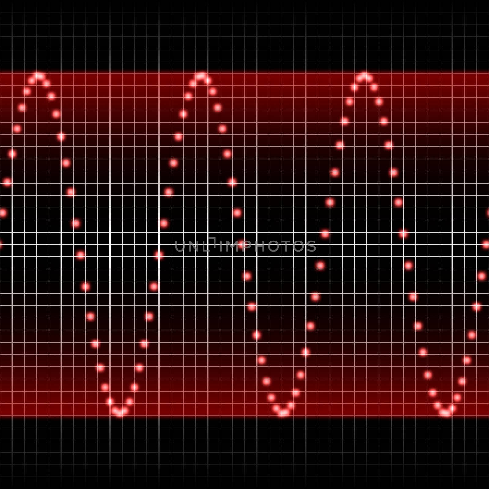 digitally created sound wave pattern, seamlessly tillable horizontally