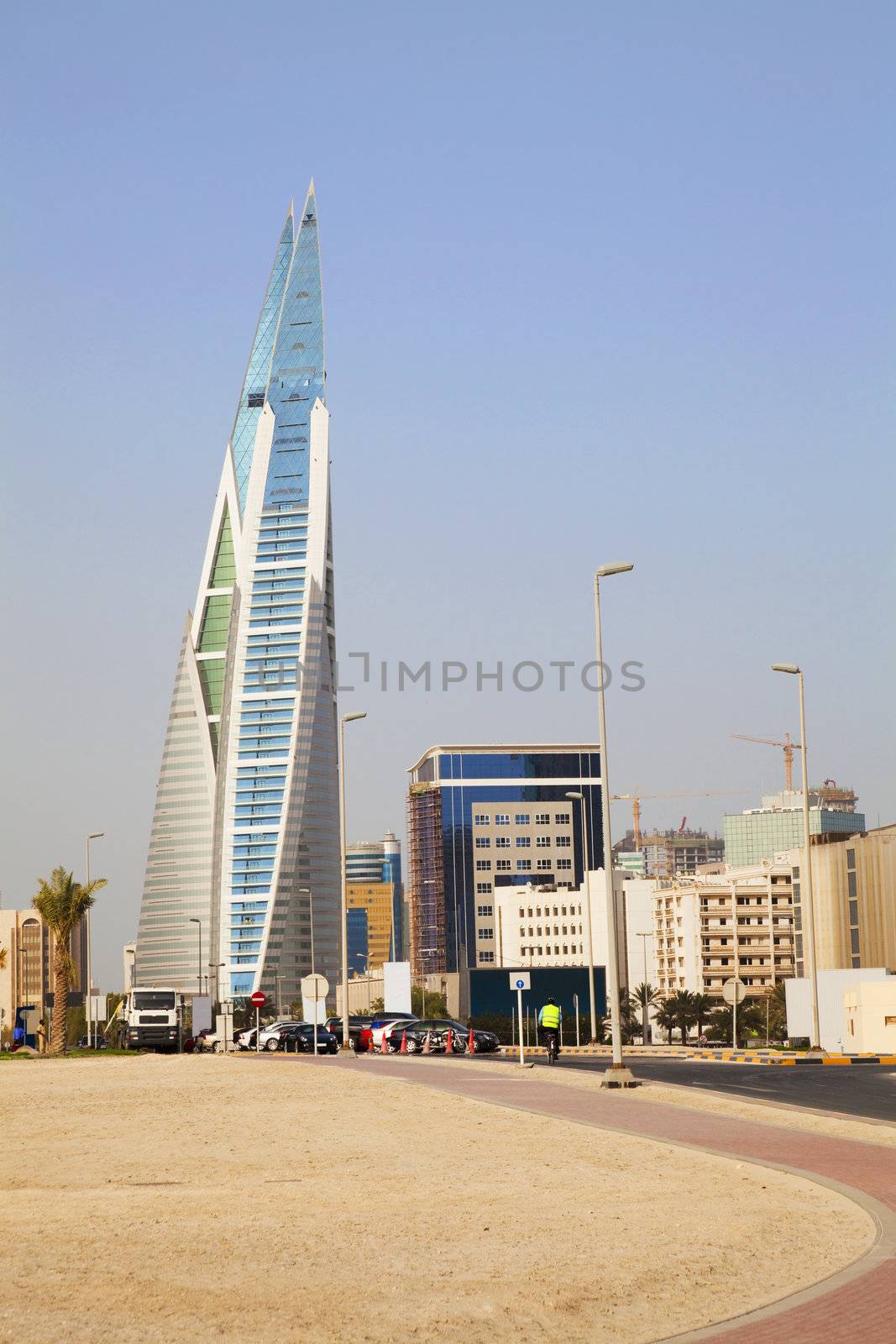 Image of Bahrain's capital city, Manama, Bahrain.