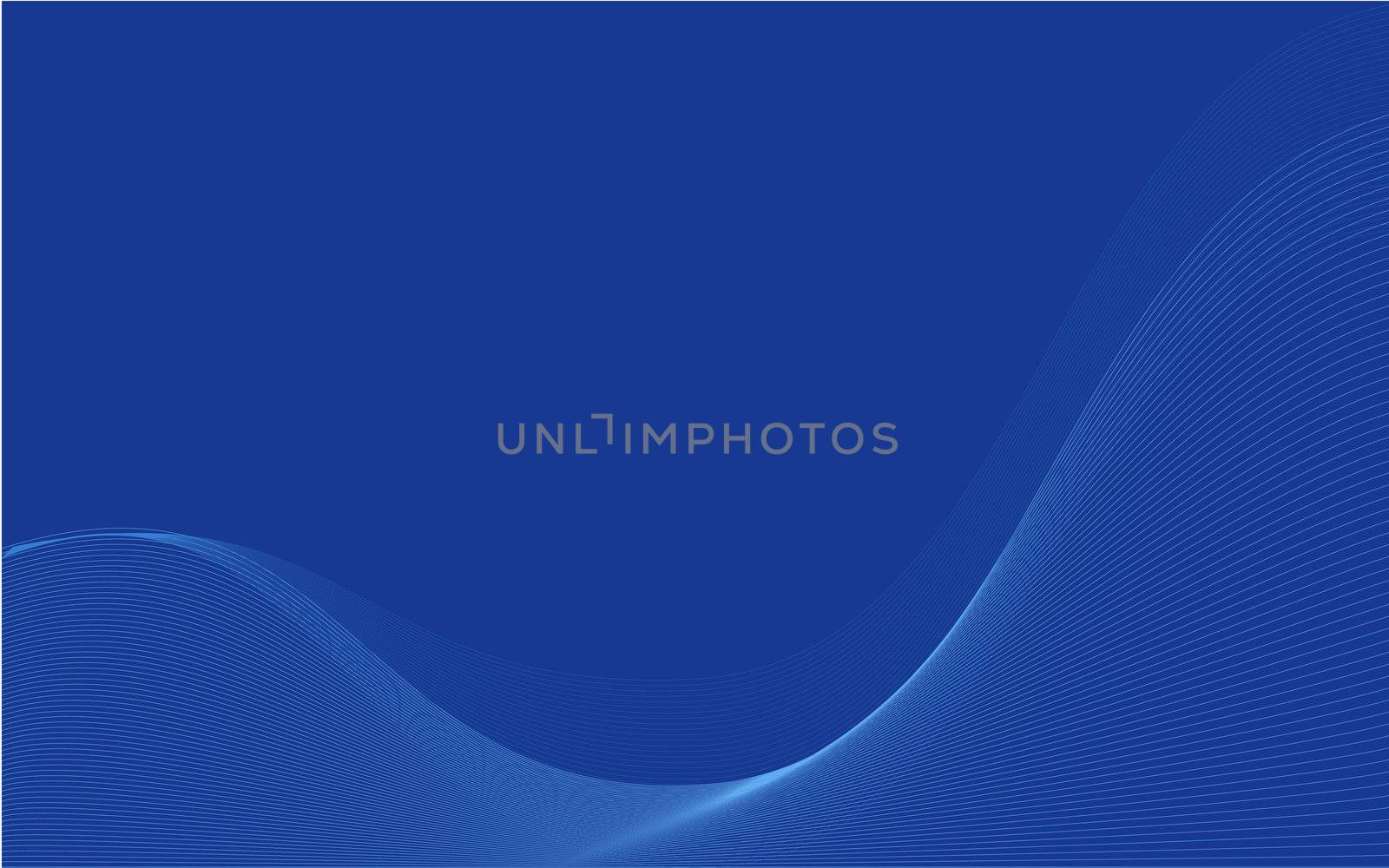 blue wavy organic wallpaper, also suitable as business cards 