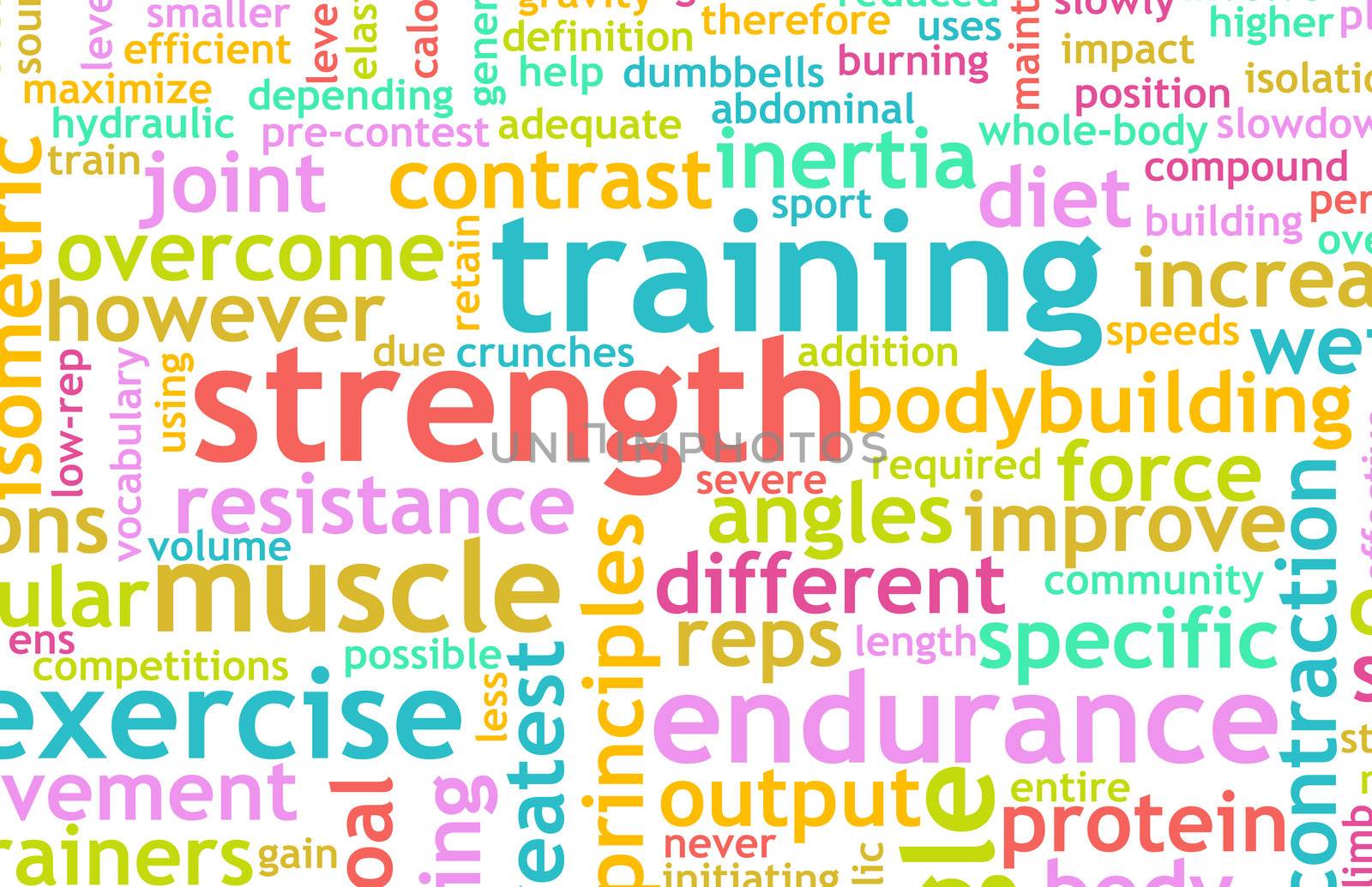 Strength Training Concept as a Workout Fitness