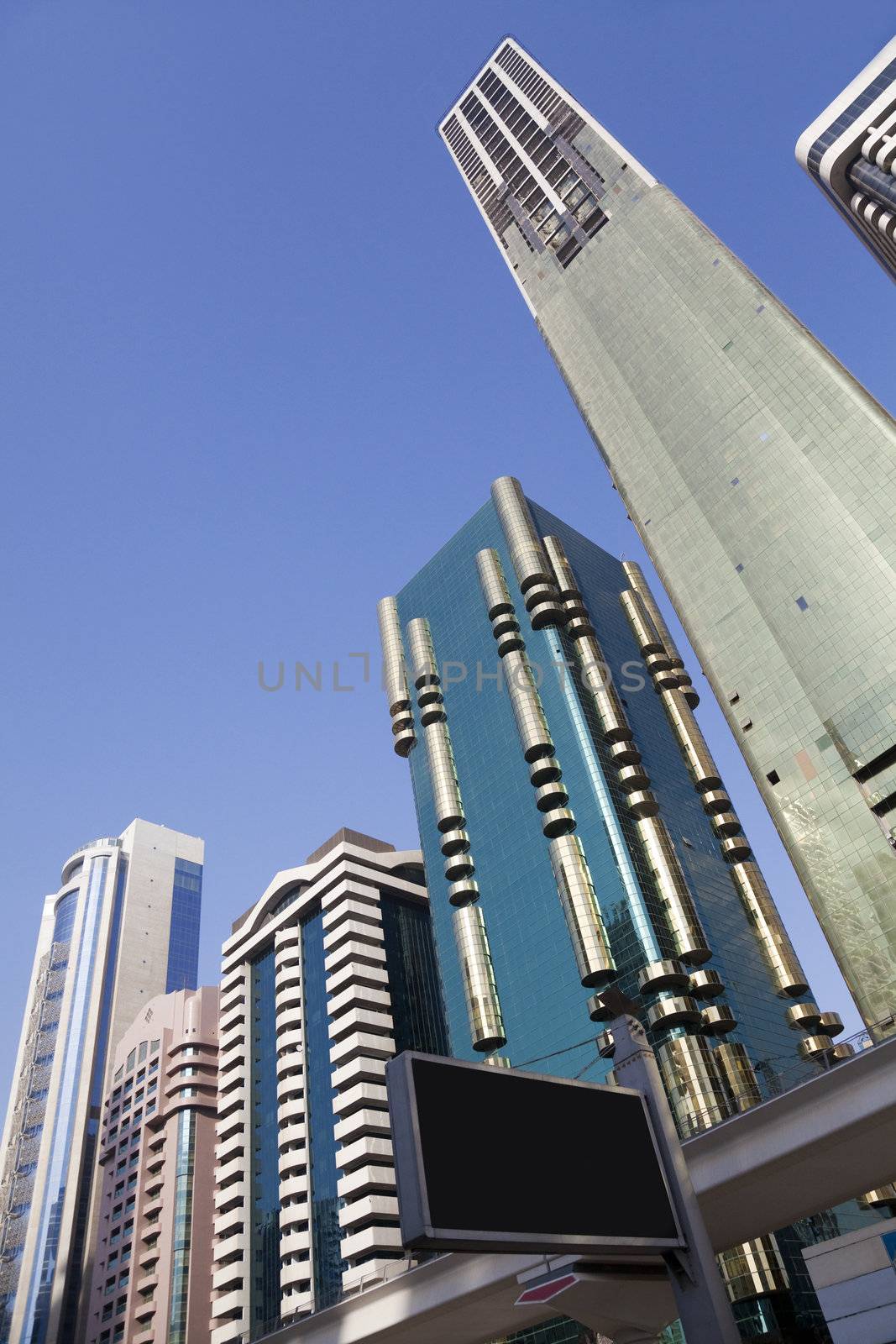 Dubai Skyline, UAE by shariffc