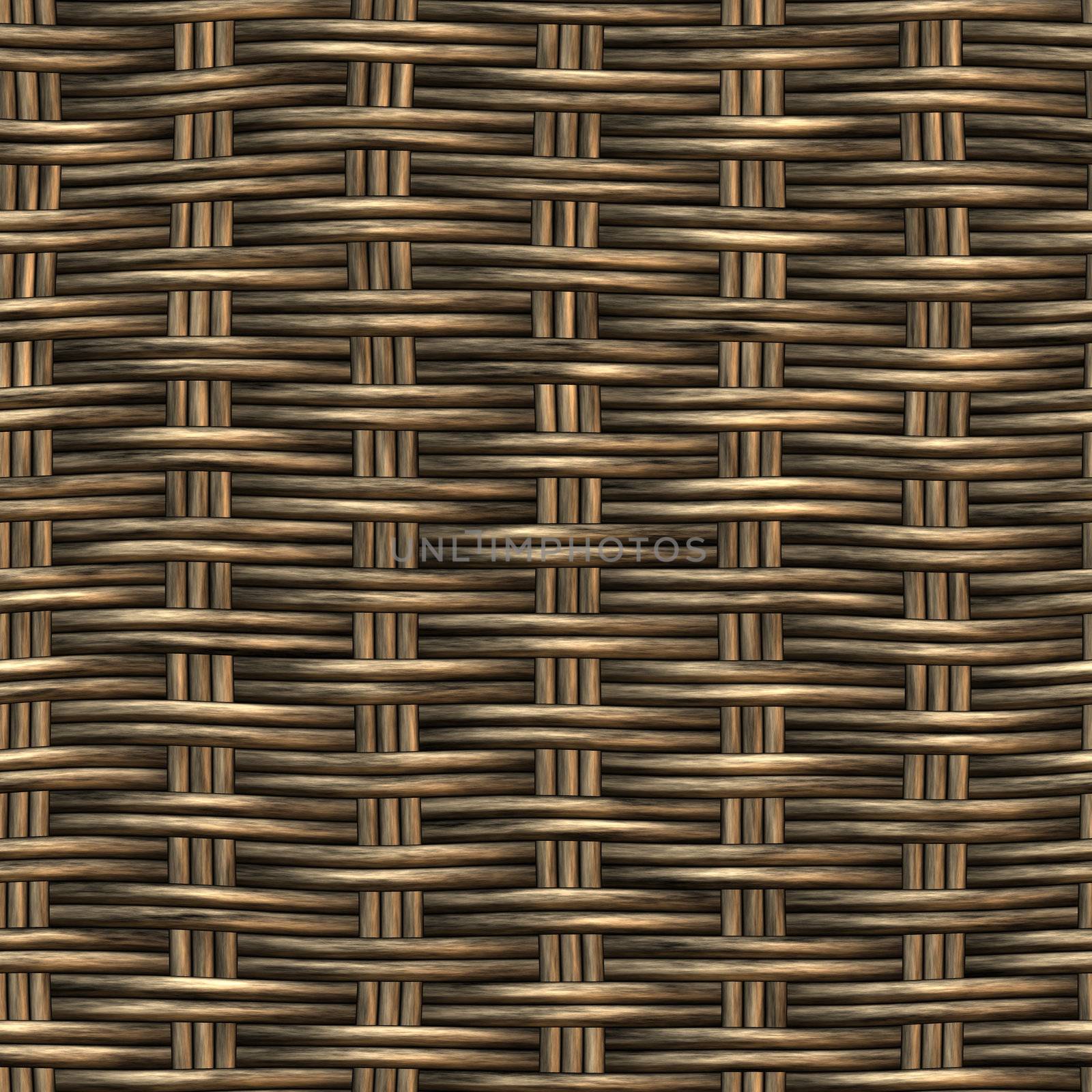 wicker basket weaving pattern, seamless texture for background

