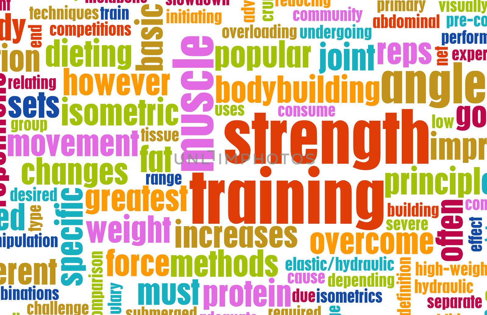 Strength Training Concept as a Workout Fitness