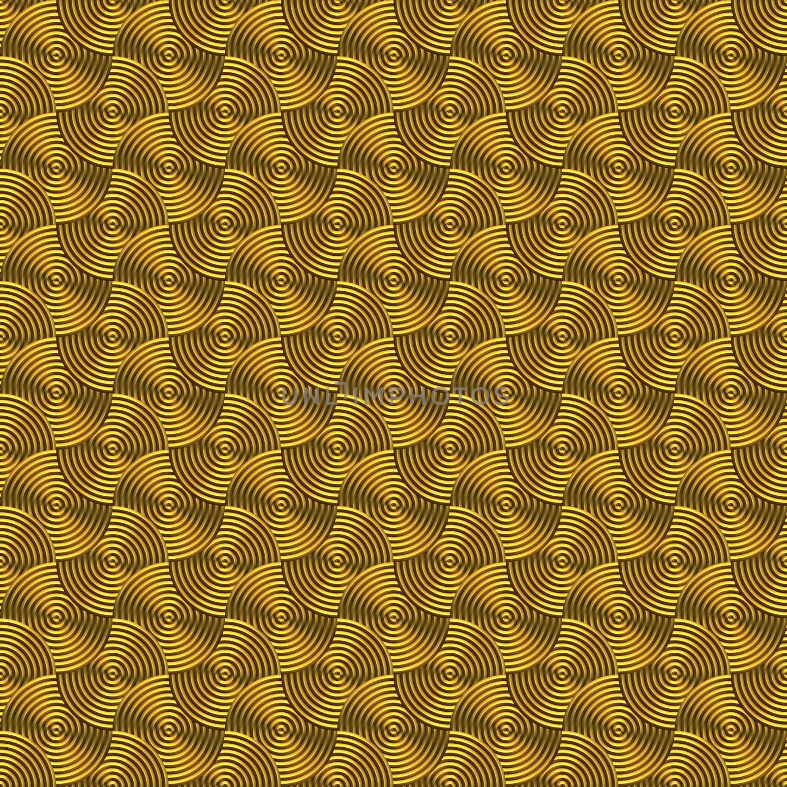 golden circles background, will tile seamlessly as a pattern