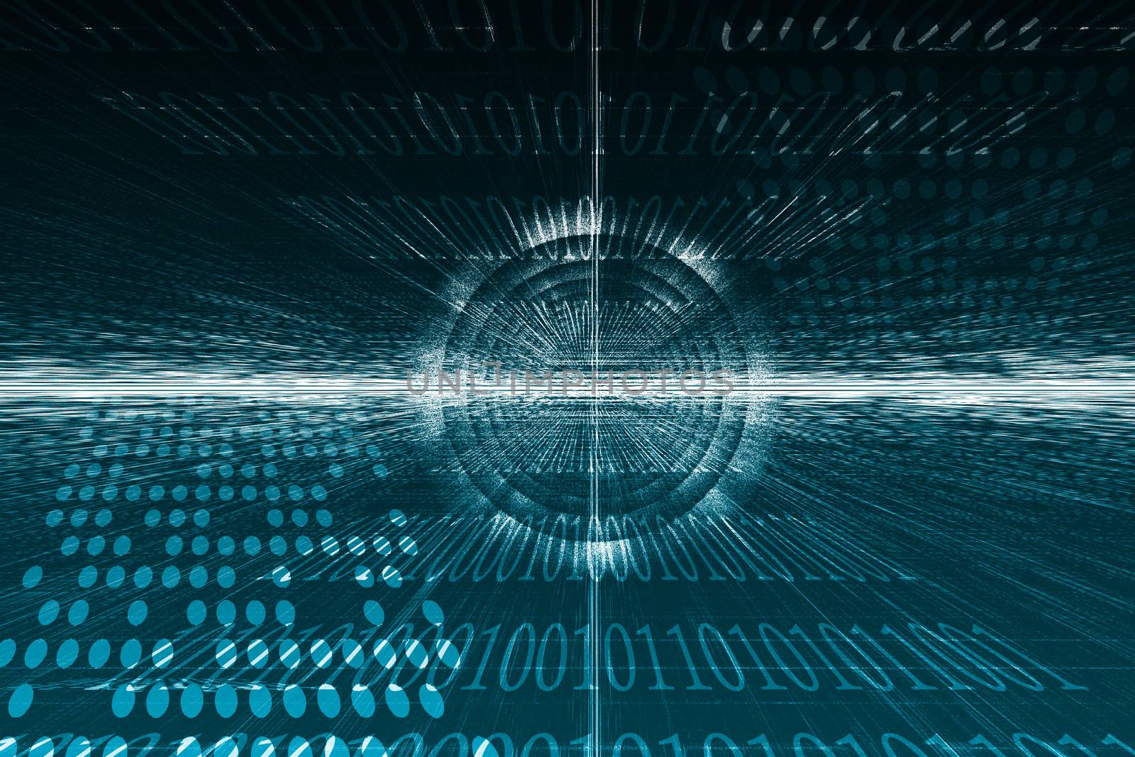 Cyber Business System Data Abstract Background Wallpaper