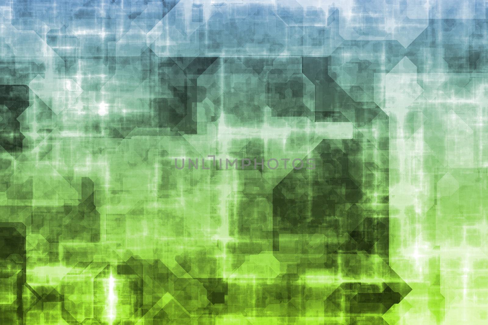 Cyber Business System Data Abstract Background Wallpaper
