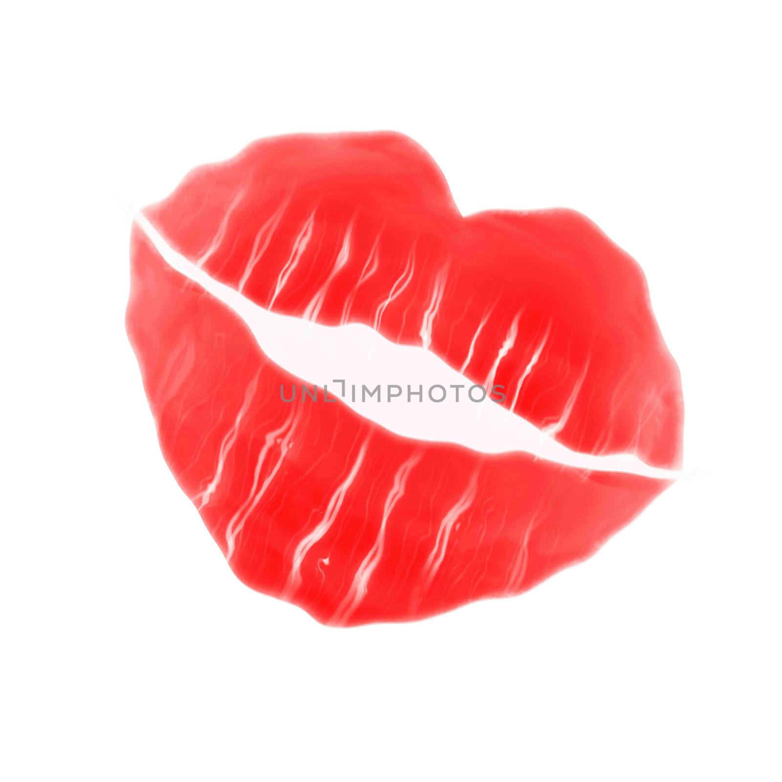 sweet red lips by hospitalera