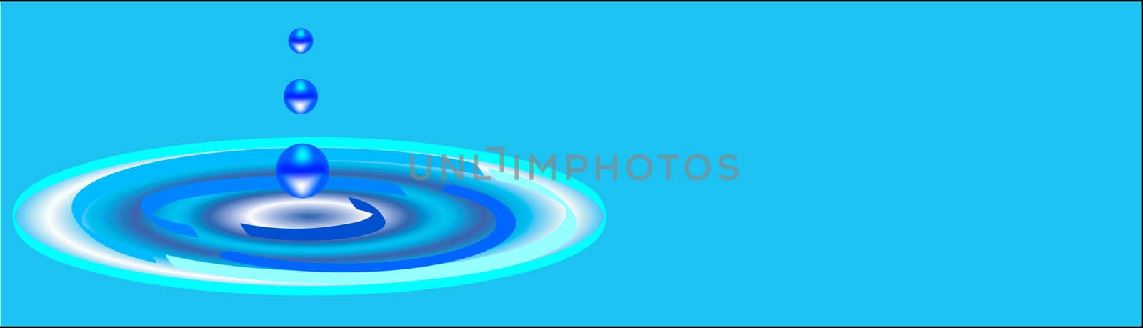 water ripples banner by hospitalera