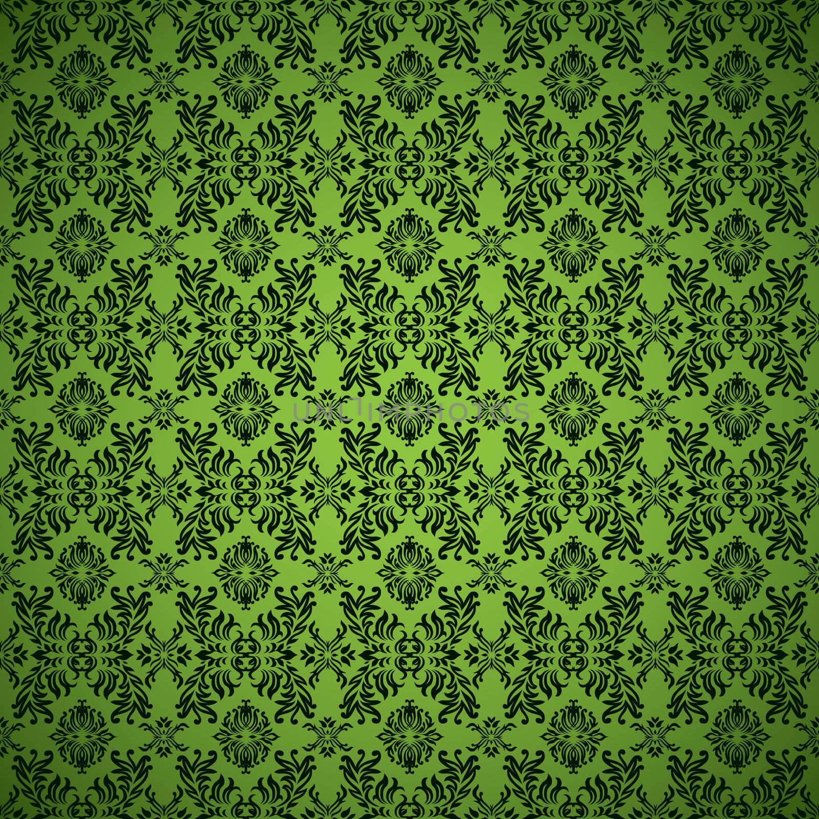 Green seamless wallpaper abstract background pattern