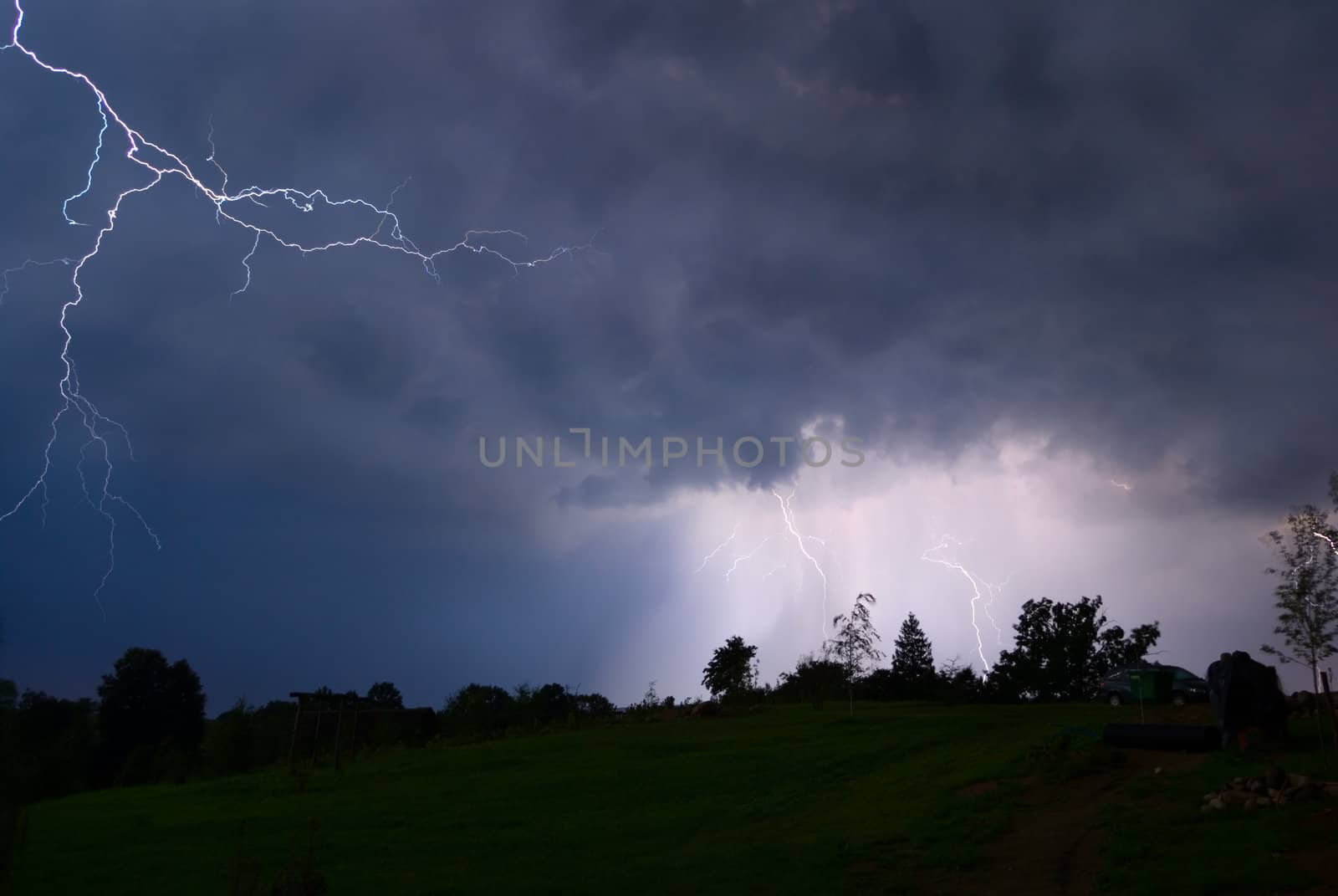 Thunderstorm in Poland - 08.2007