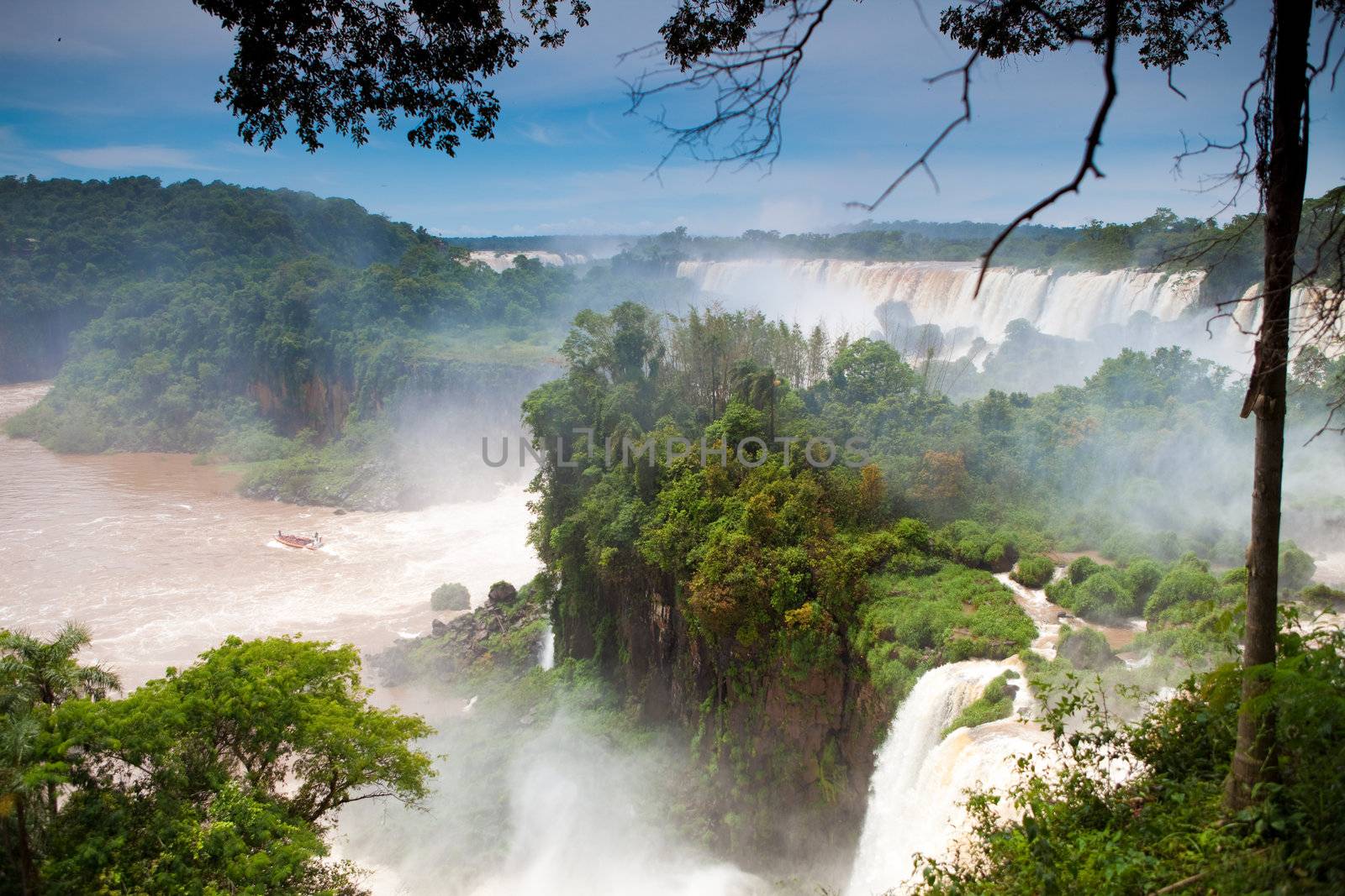 waterfalls in Misiones, provincia Argentina