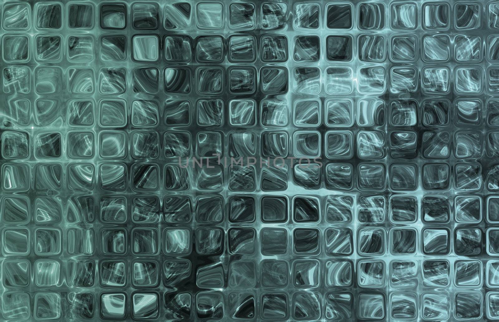 Abstract Cubes Tiles Grid Pattern as Background
