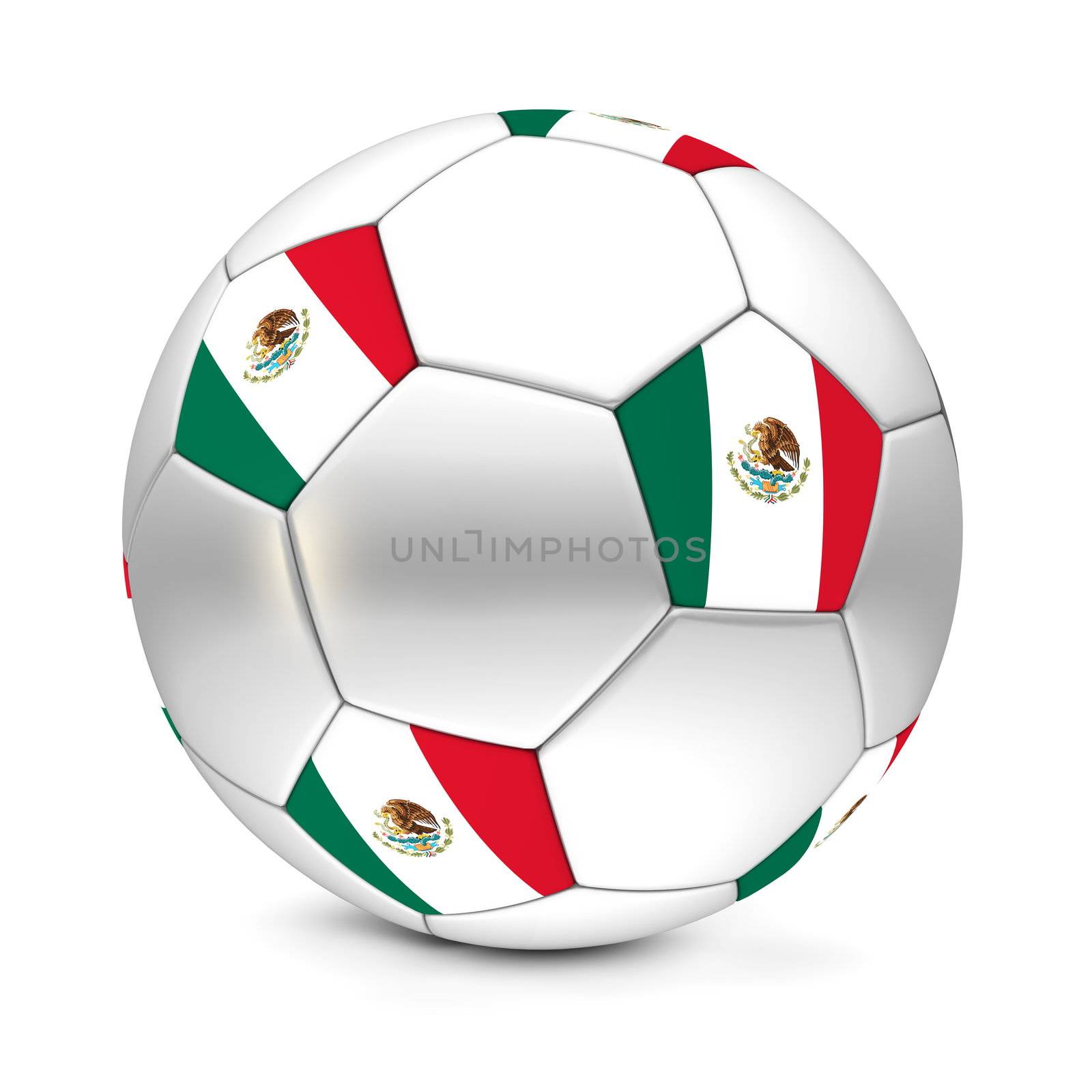 Soccer Ball/Football Mexico by PixBox