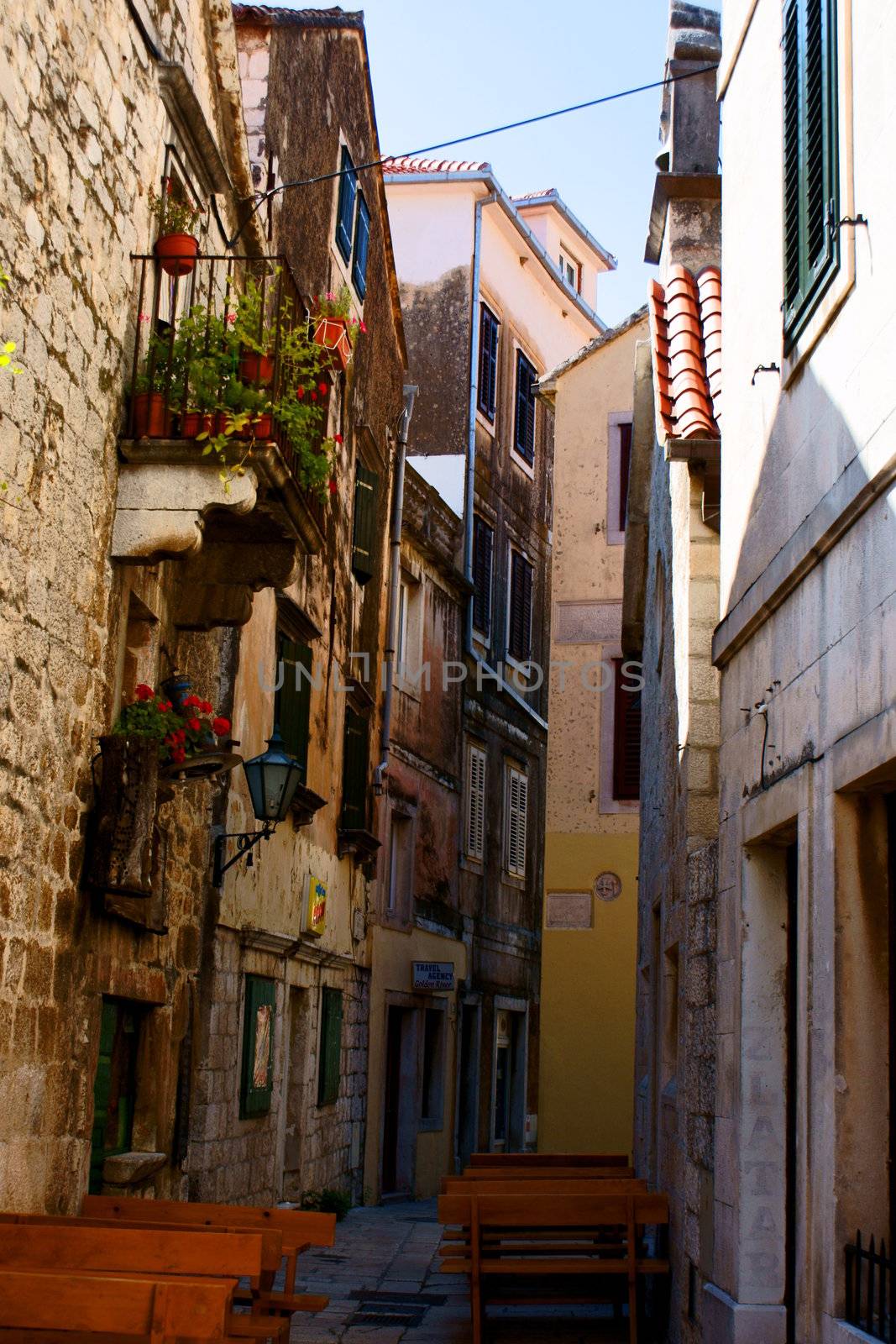 Beautifful old town in Croatia