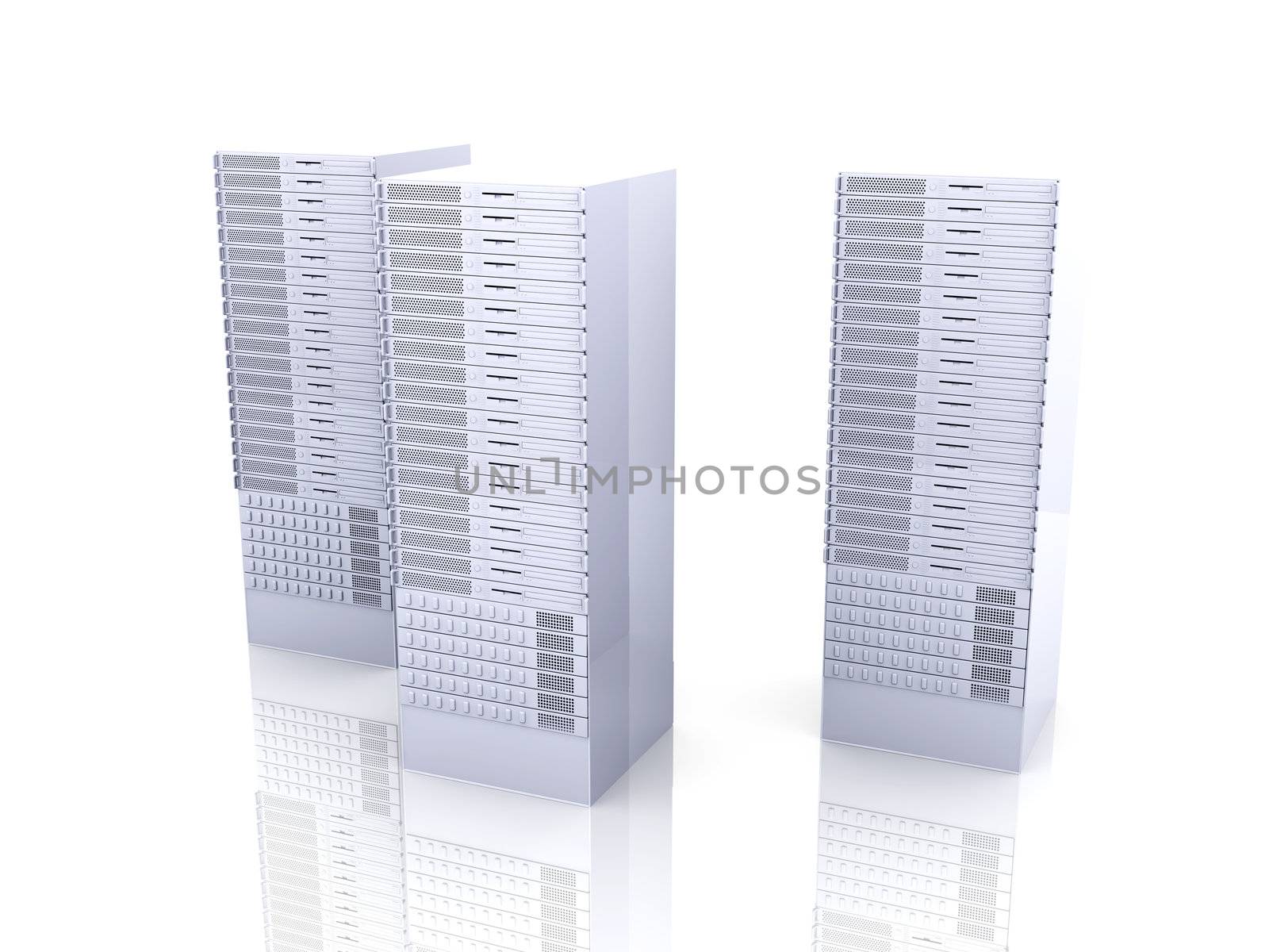 3D rendered Illustration. Isolated on white.