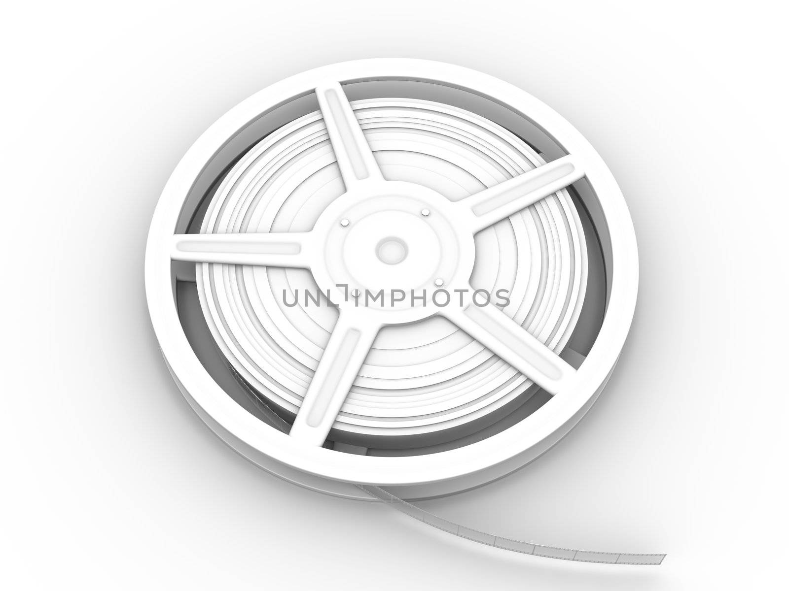 3D rendered Illustration. Isolated on white.