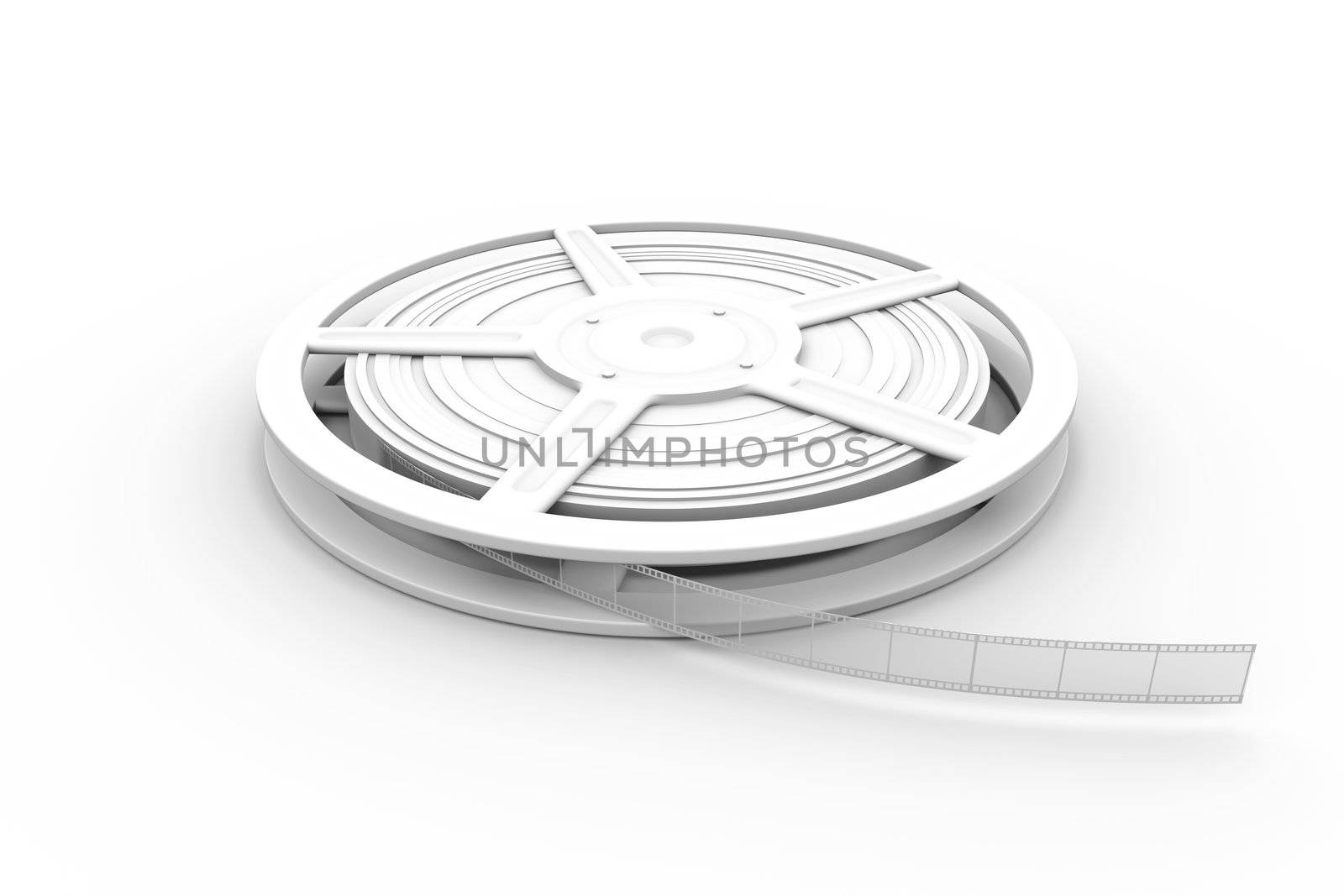 3D rendered Illustration. Isolated on white.