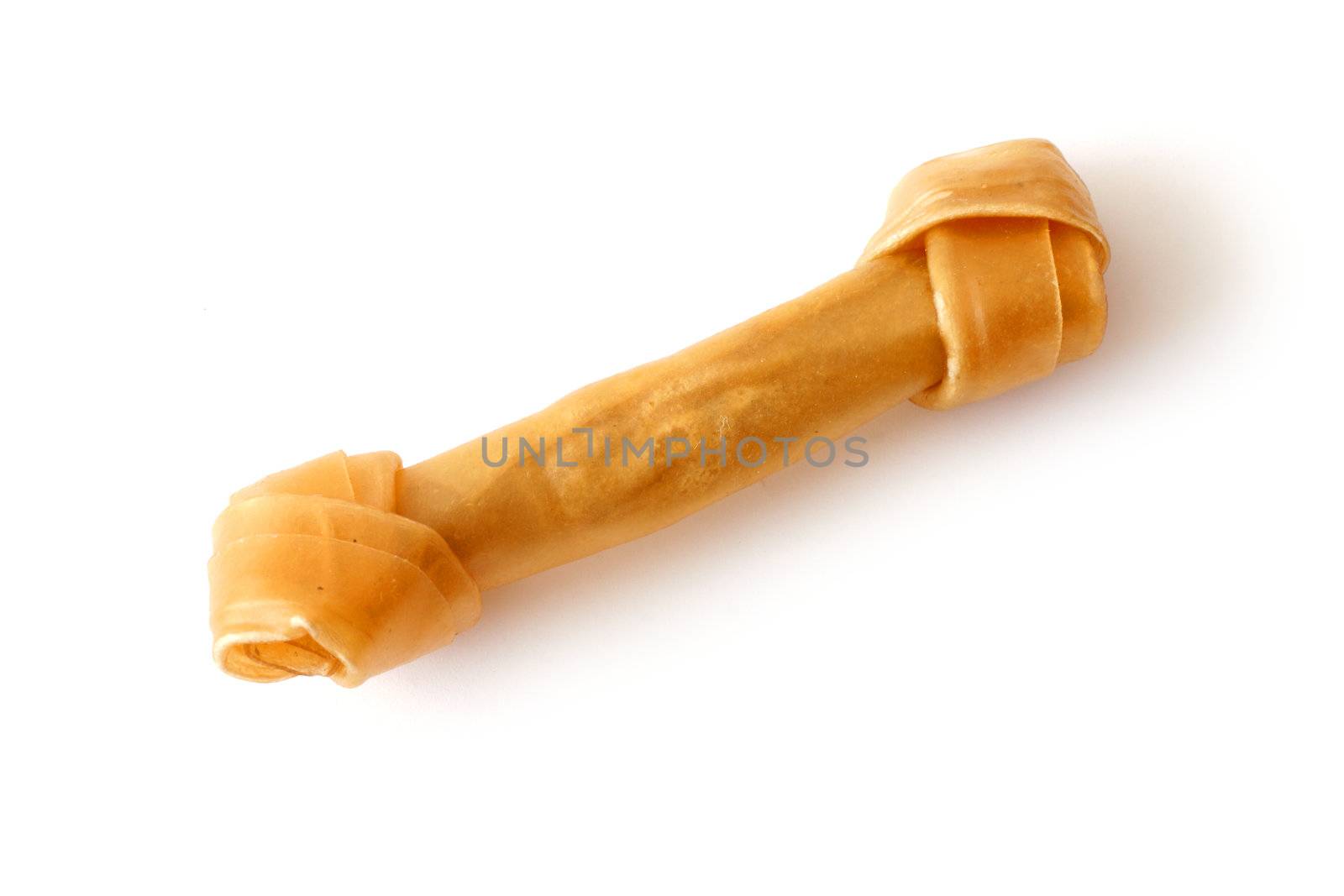 Dog bone isolated on white background
