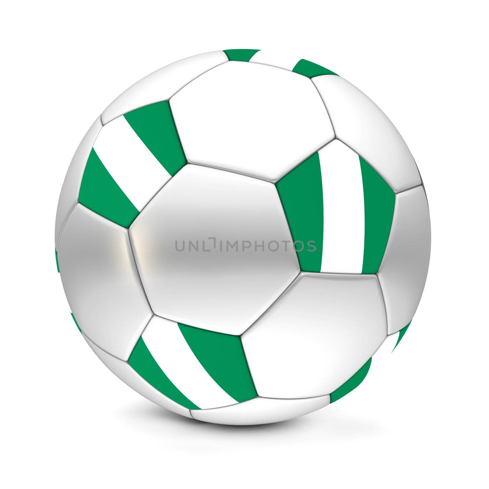 Soccer Ball/Football Nigeria by PixBox