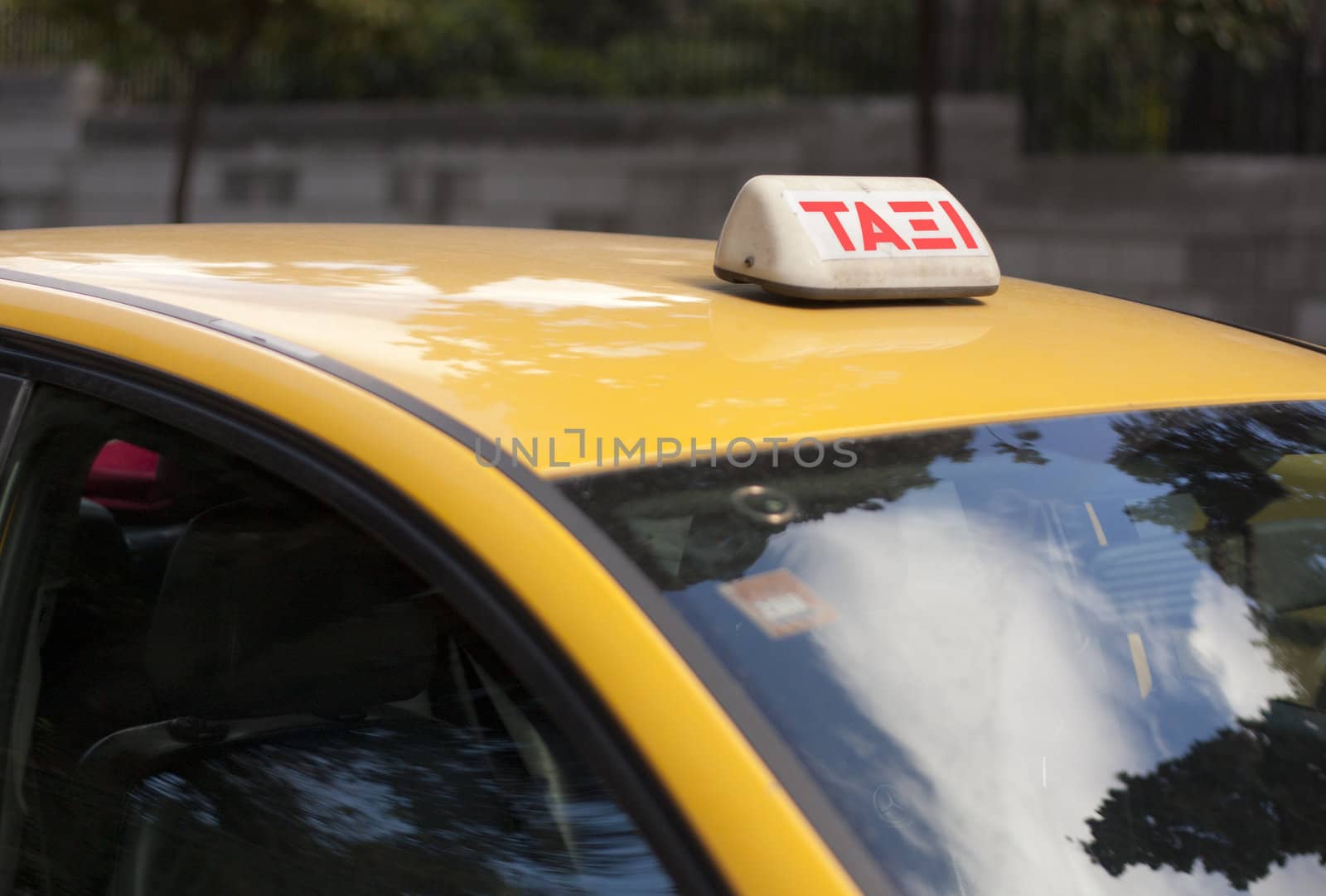 Taxi in Athens by Brigida_Soriano