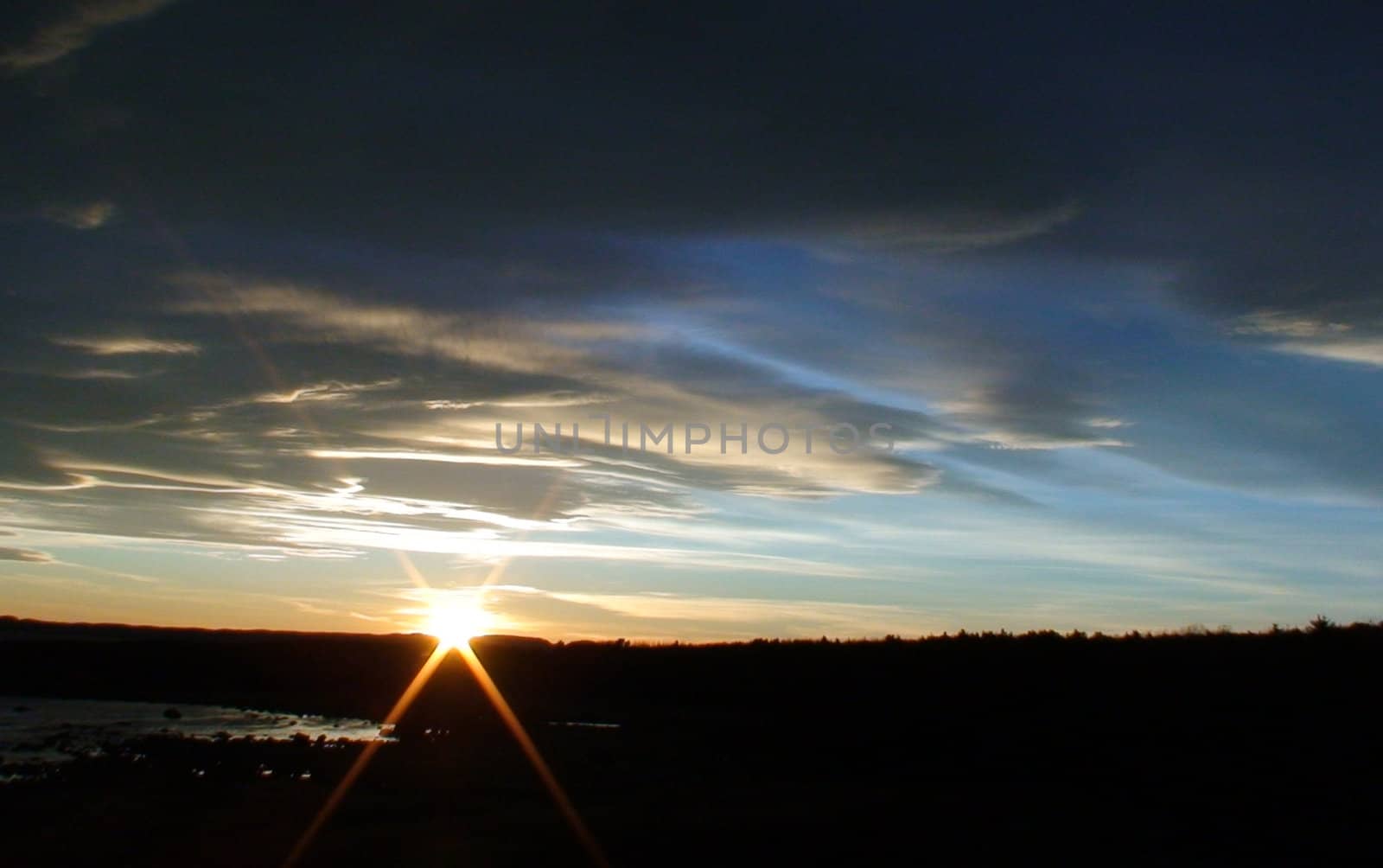 Sunset at Nevlunghavn