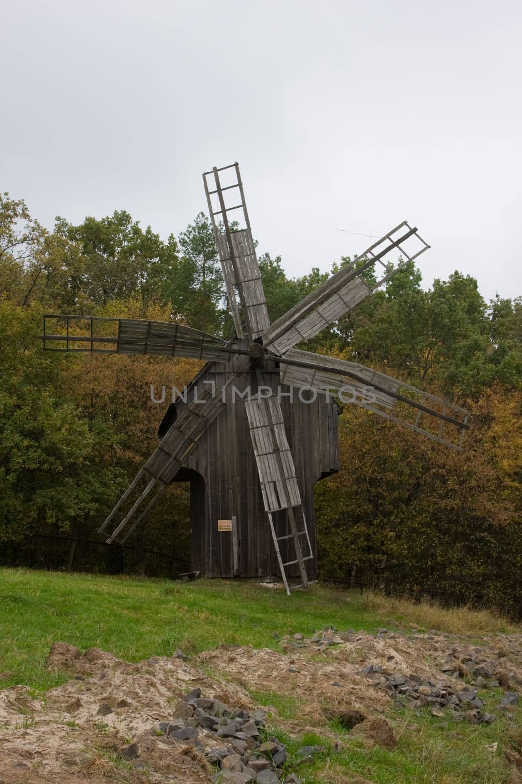 Mill on a hillock