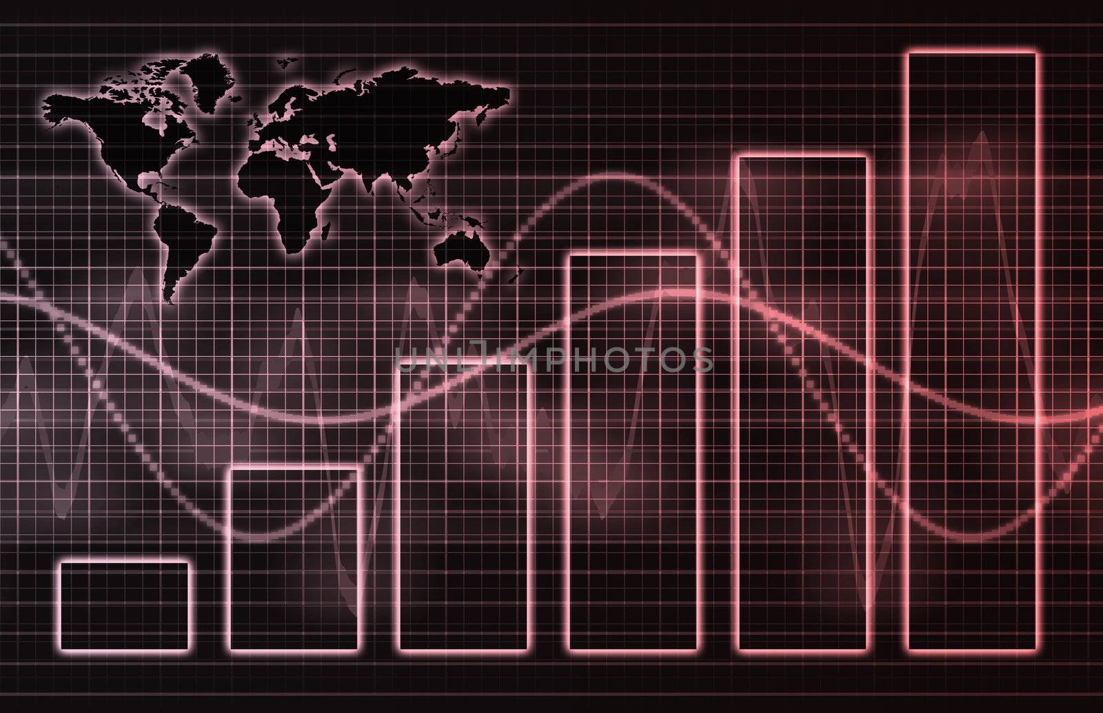 A Global Business Abstract Background Art Texture