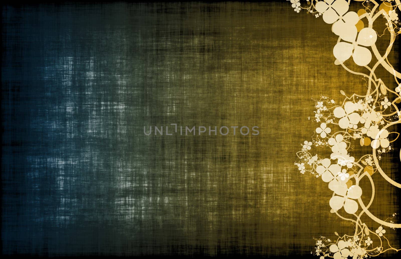 A Grunge Floral Decor Old Texture Background