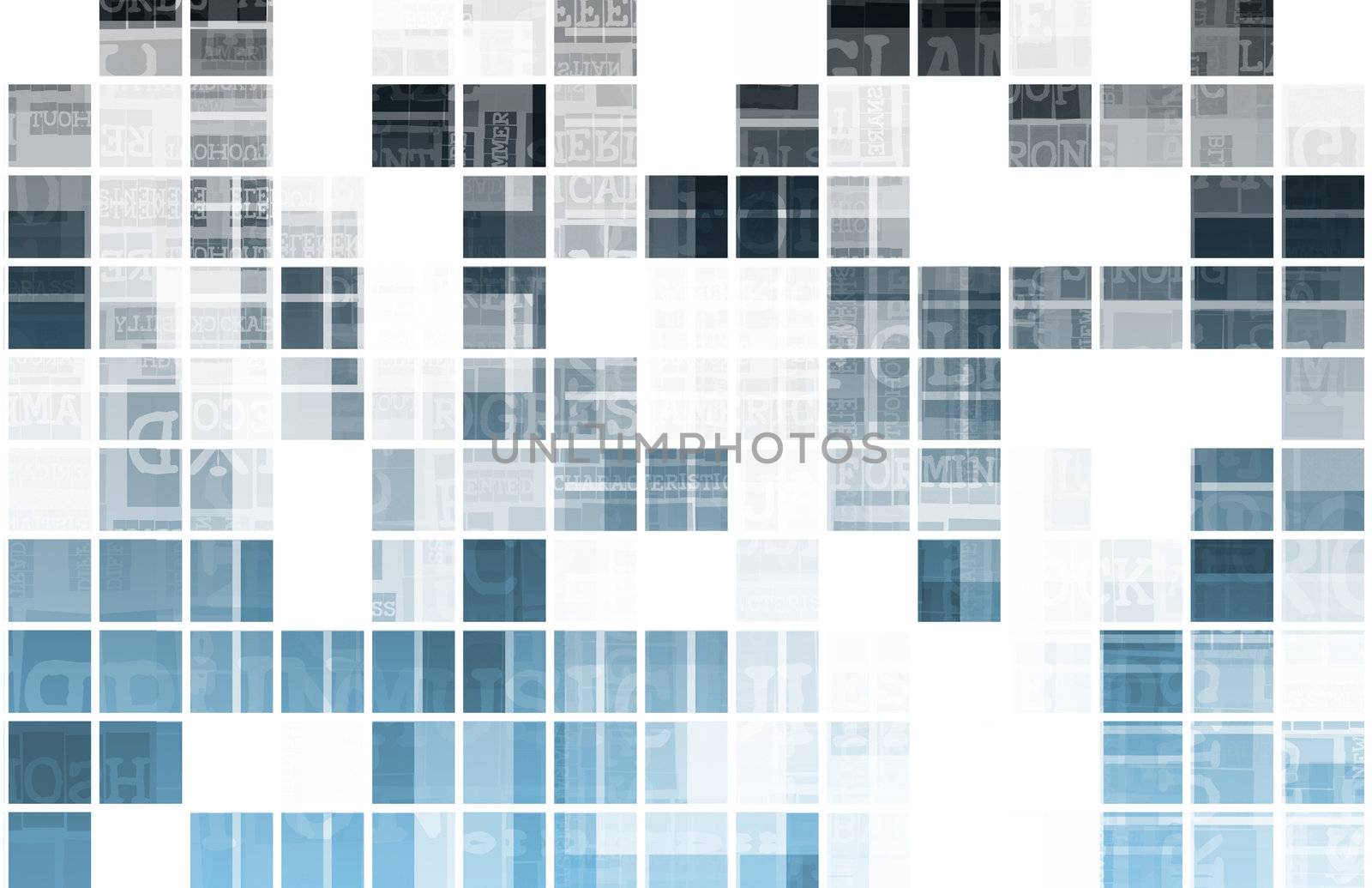 Digital Abstract Data Media As a Art