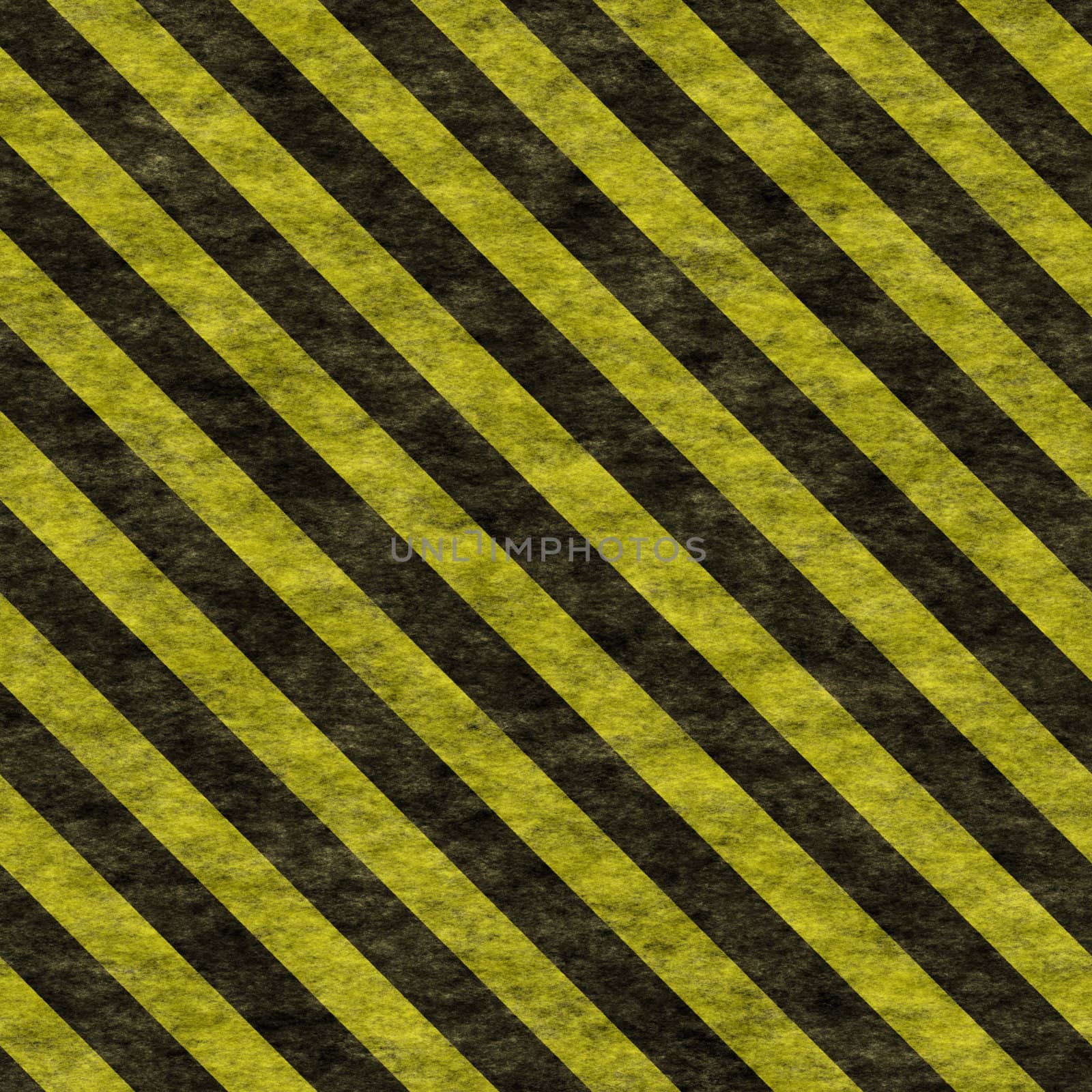 Seamless Warning Background Sign in Black Yellow