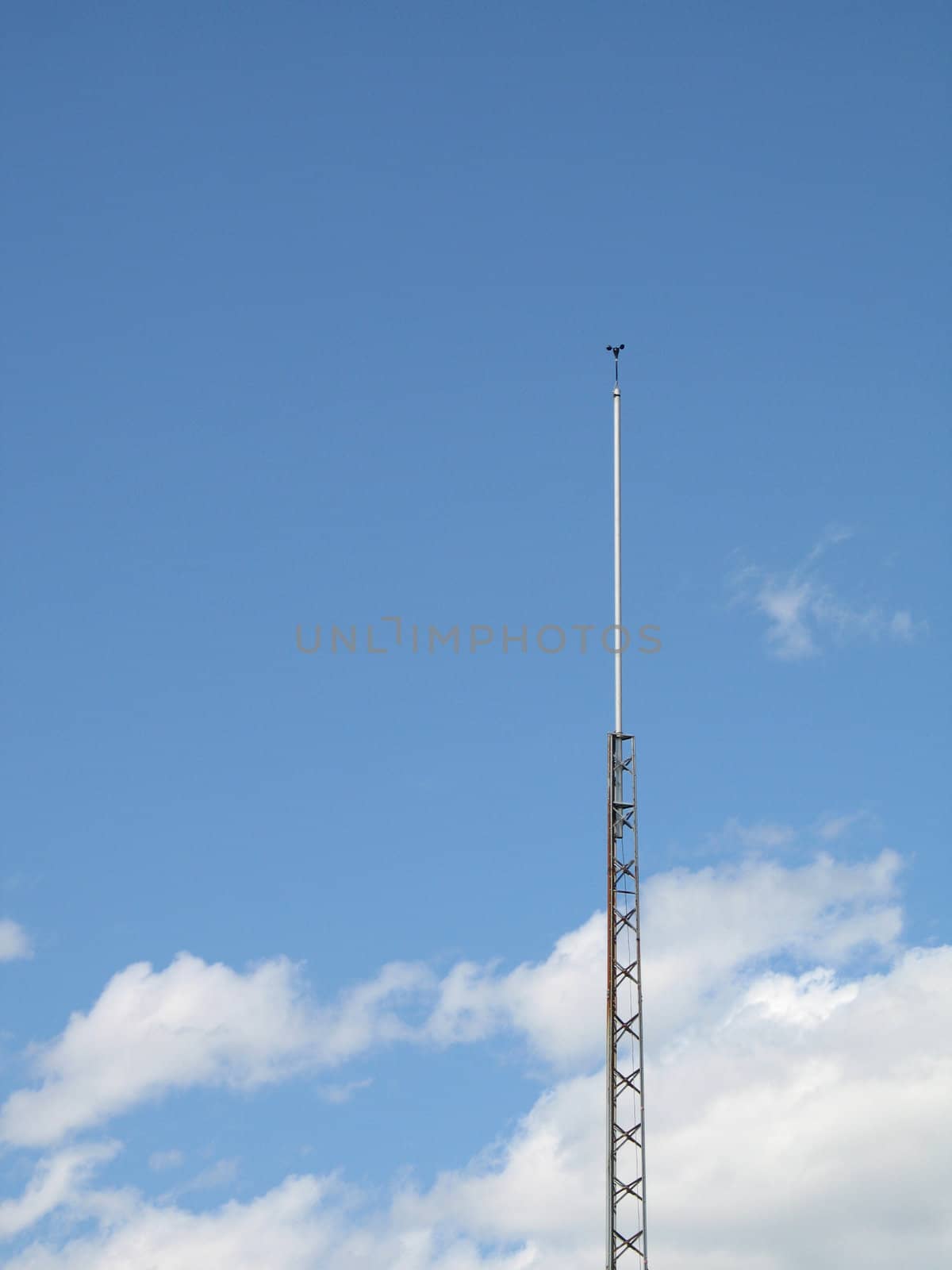 antenna in the blue sky by mmm
