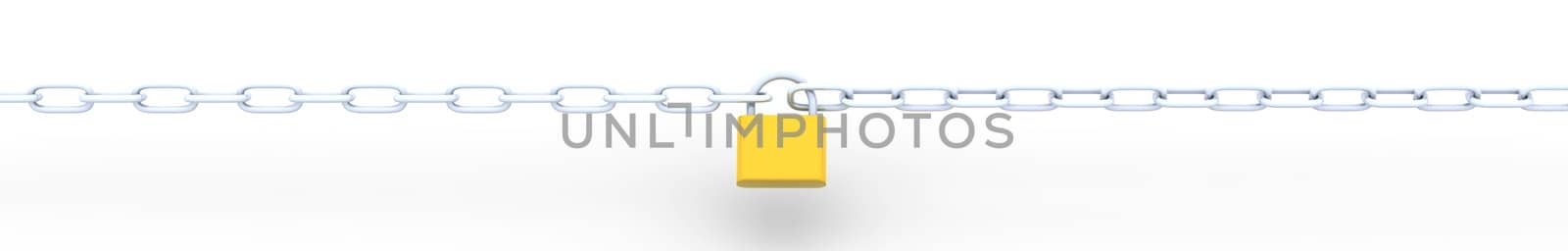 3D rendered Illustration. Isolated on white.