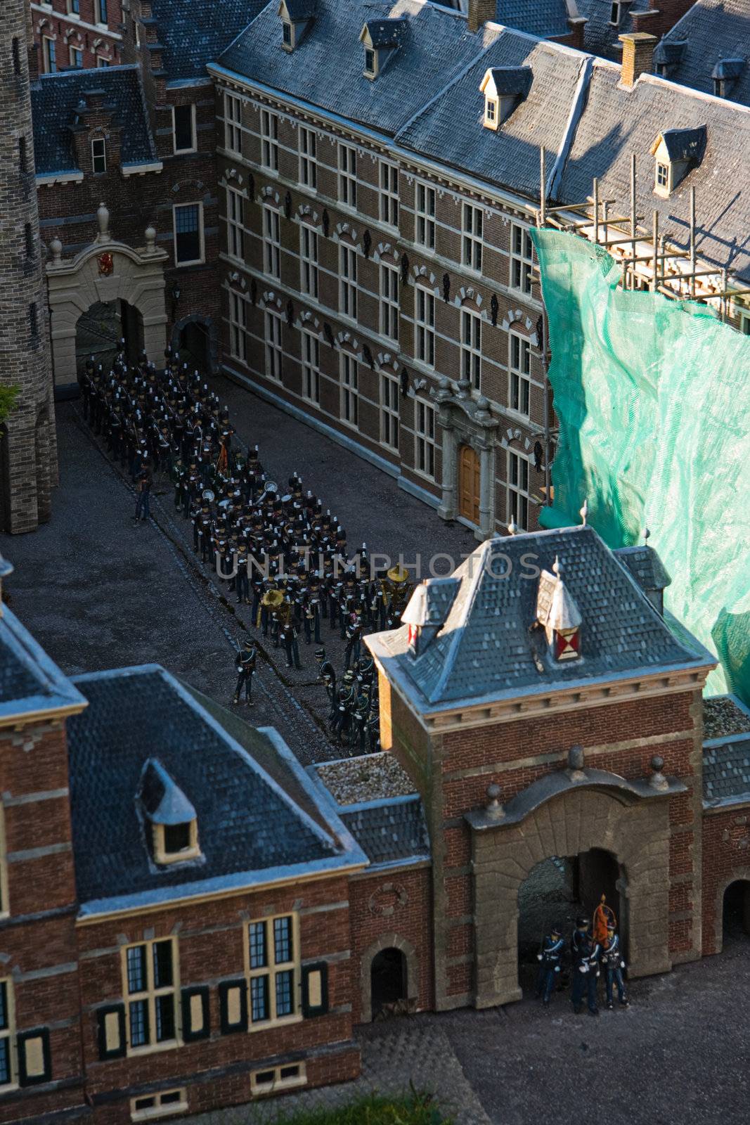 Evening light in Madurodam 2007 by Colette