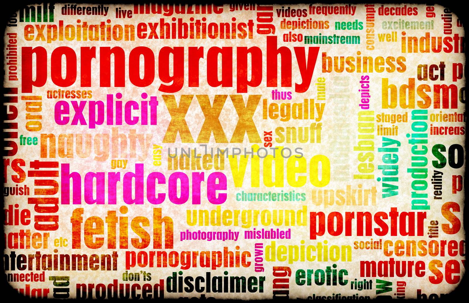 Adult Entertainment Sex Industry as Grunge Art