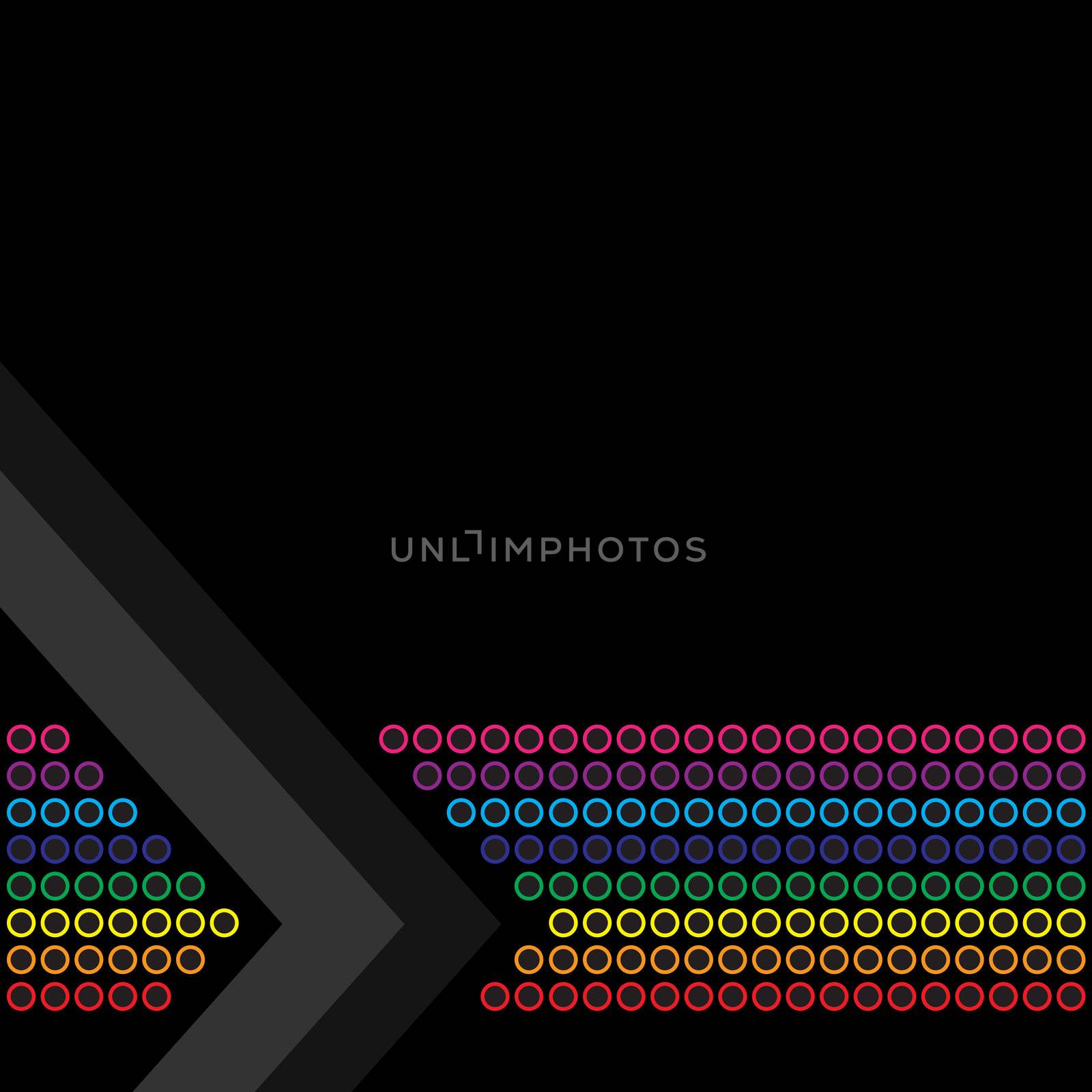 Rainbow Circles Layout by graficallyminded