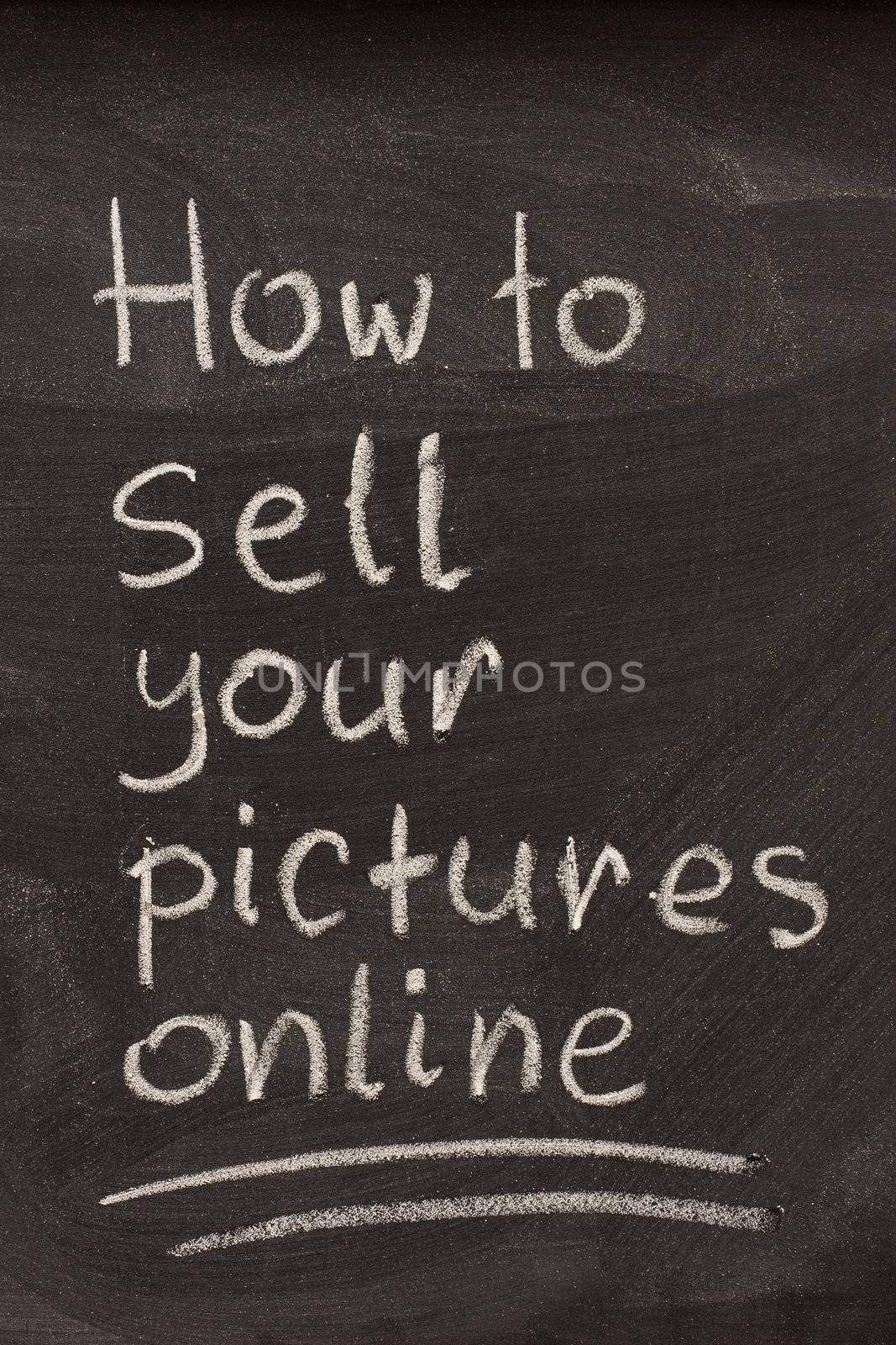 How to sell your pictures online  by PixelsAway