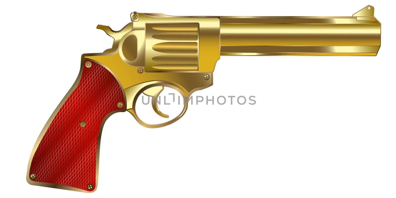 Golden gun by Lirch