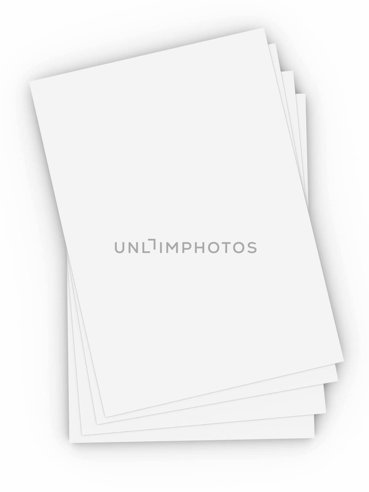 3D Illustration. Isolated on white.