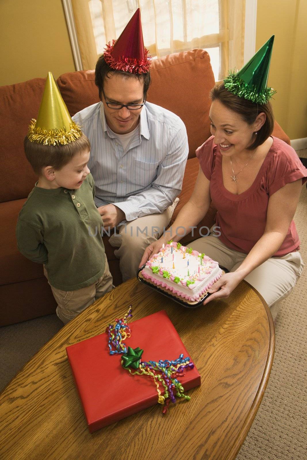 Family birthday party. by iofoto
