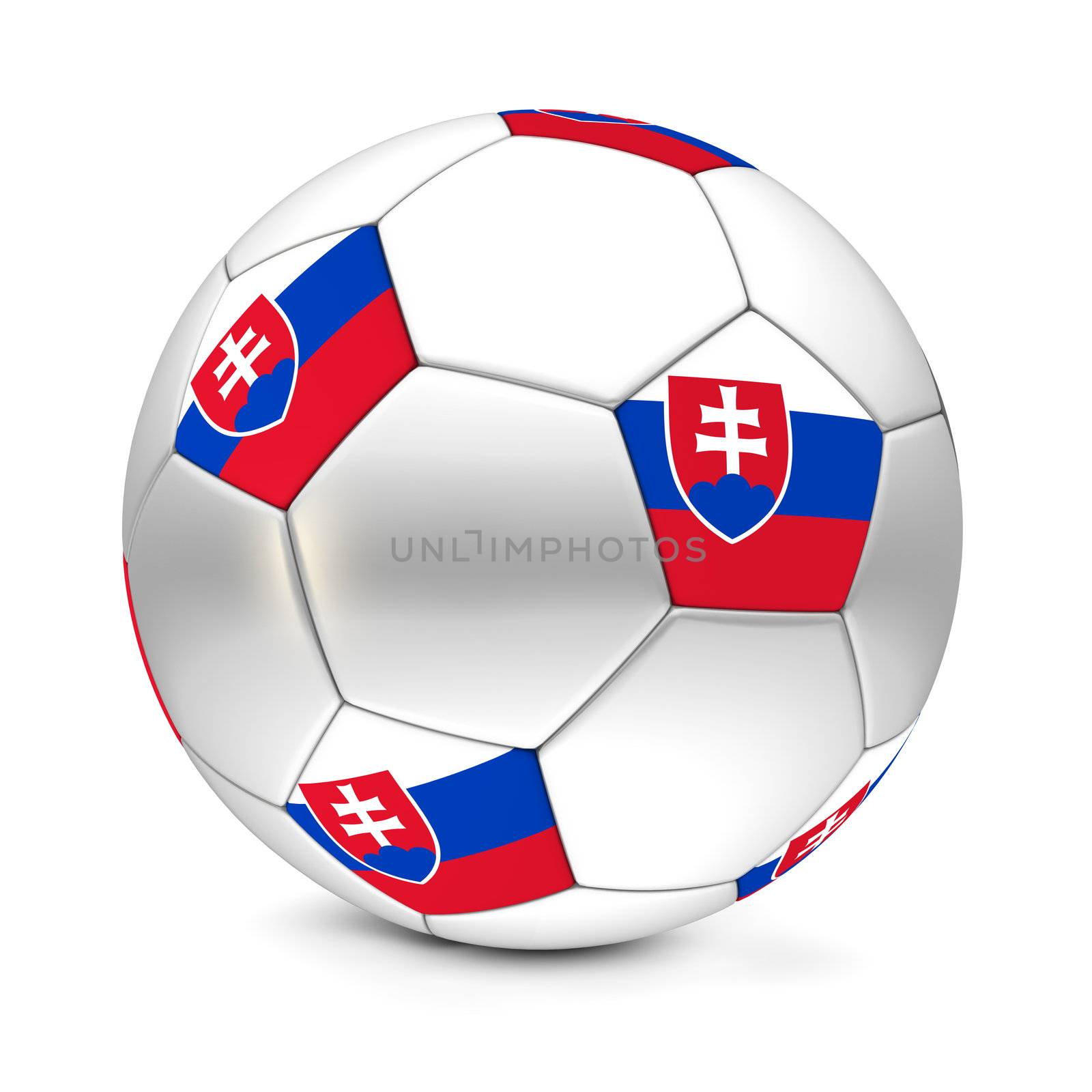 Soccer Ball/Football Slovakia by PixBox